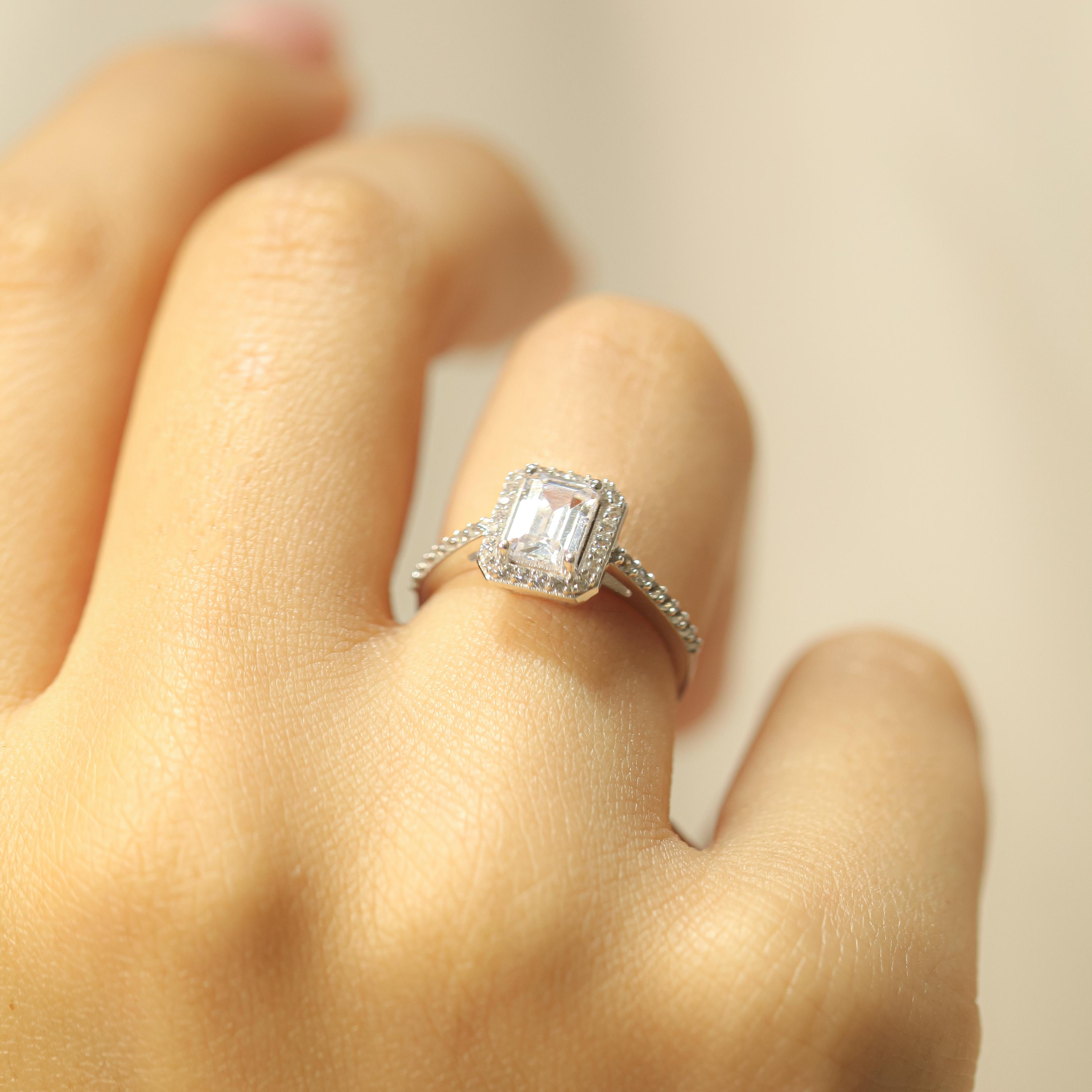 14 Ayar Baget Yüzük