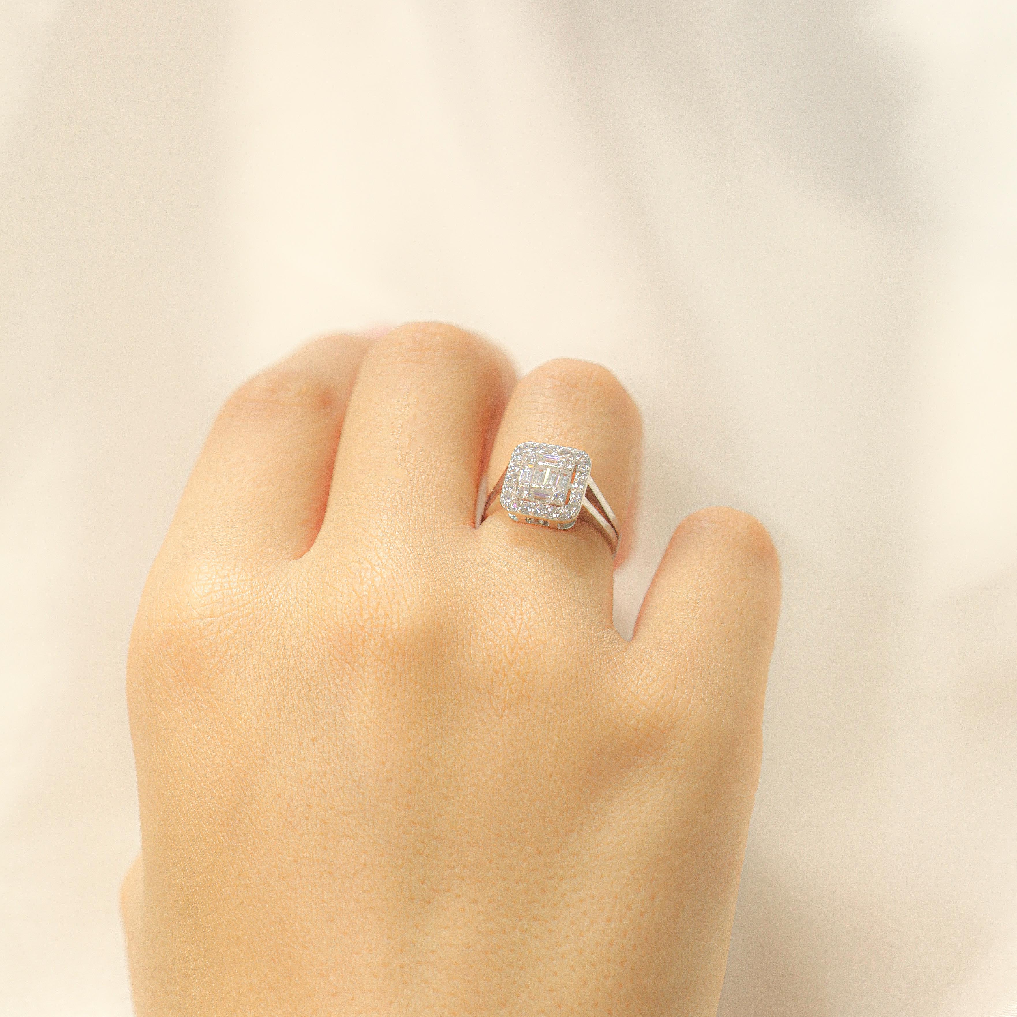 14 Ayar Baget Yüzük