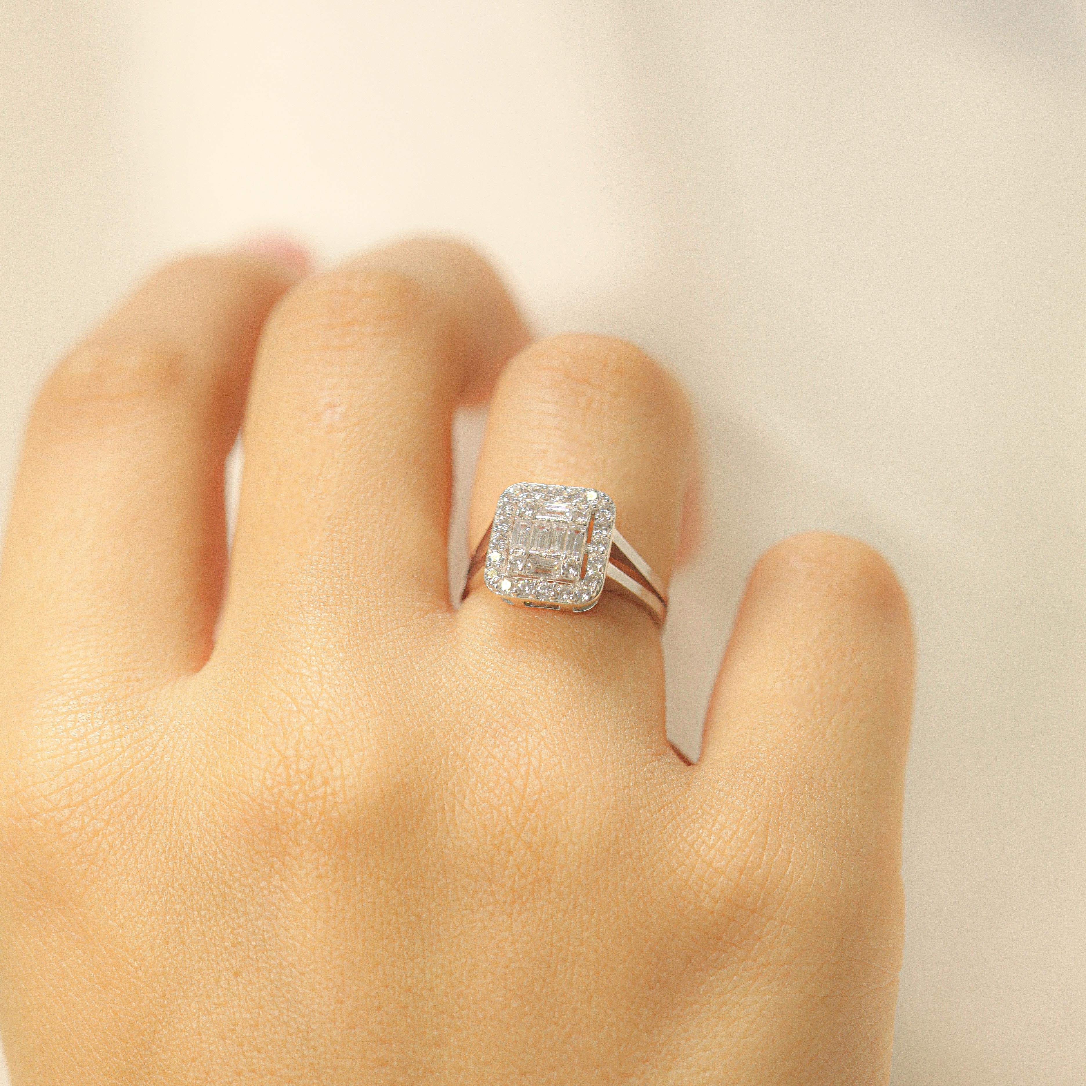 14 Ayar Baget Yüzük