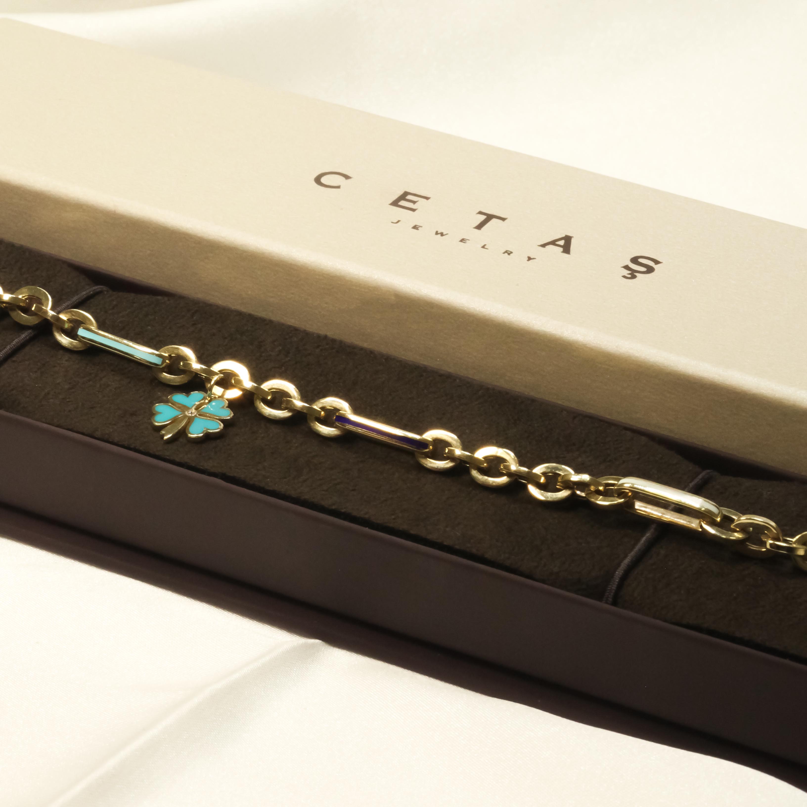 14 Ayar Cetaş Eterna Koleksiyonu Bileklik