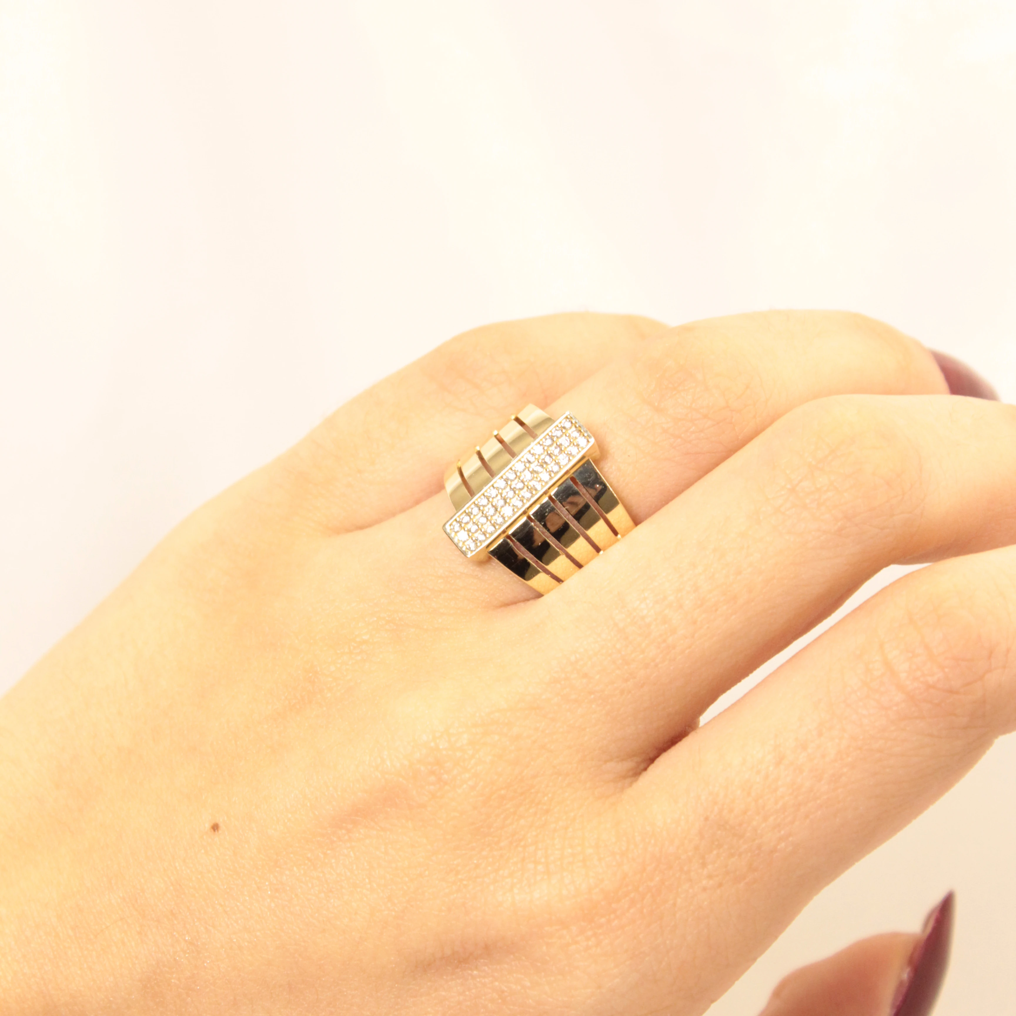 14 AYAR TAŞLI YÜZÜK