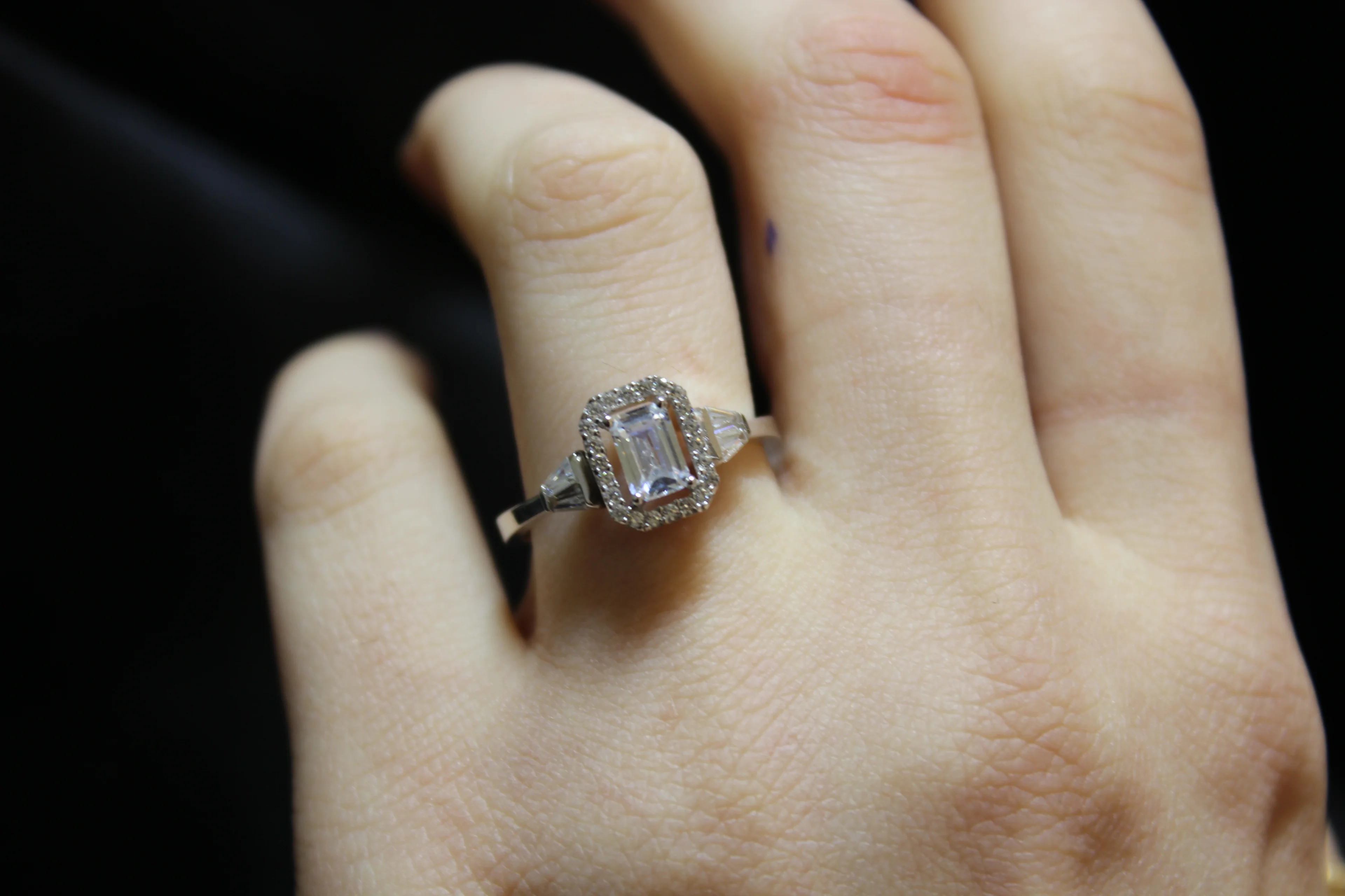 14 Ayar Baget Yüzük