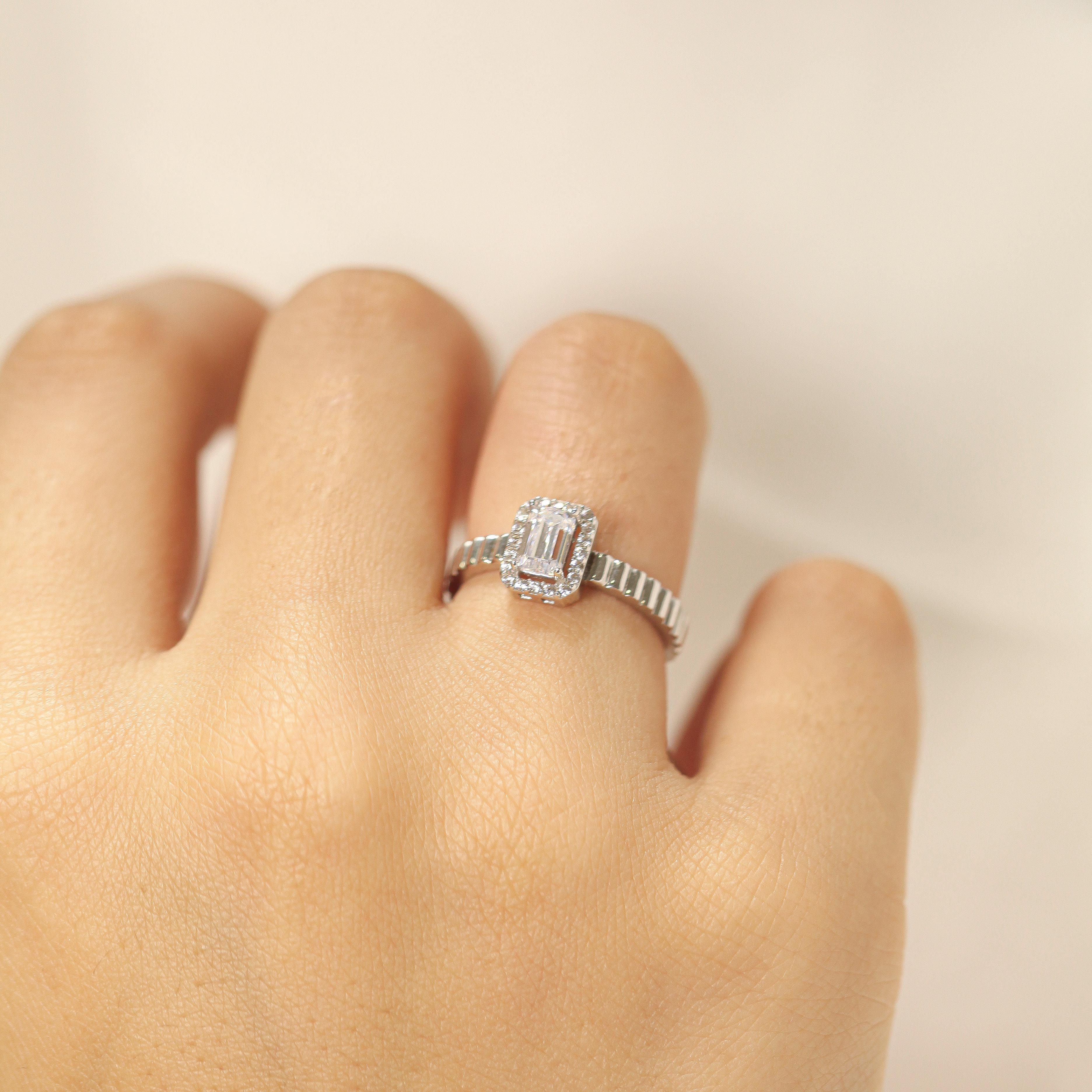 14 Ayar Baget Yüzük