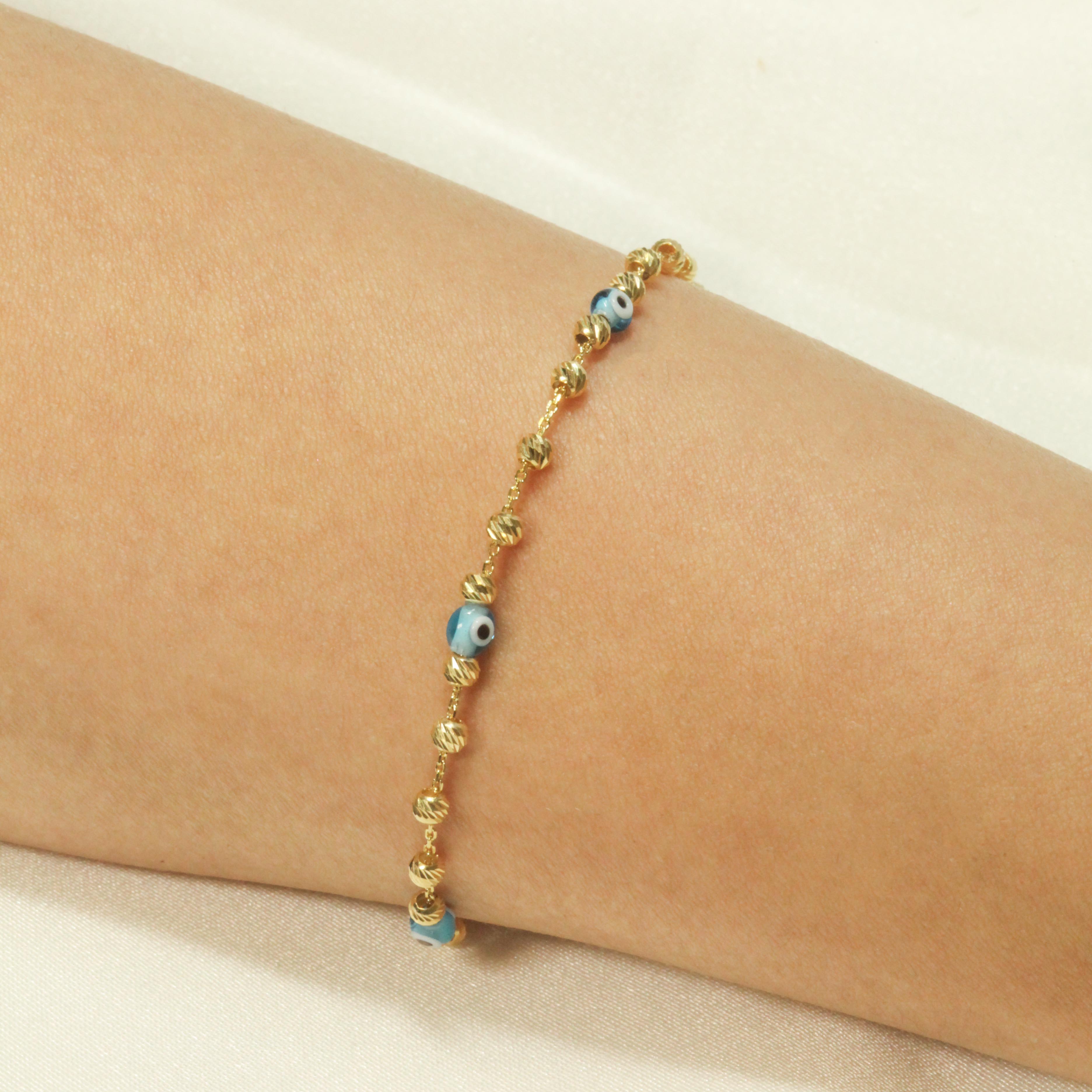 14 AYAR DORİKA NAZARLI BİLEKLİK