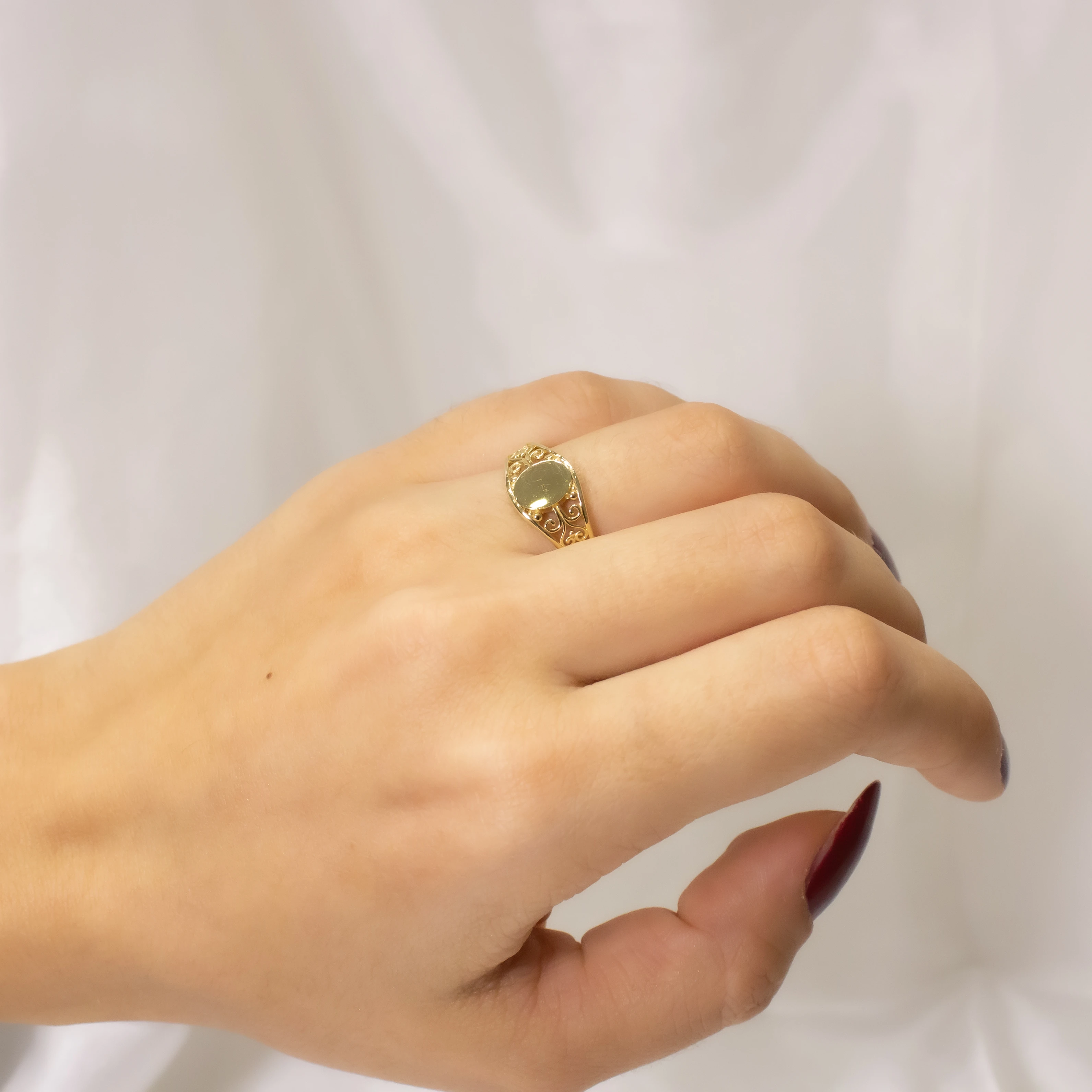 14 Ayar Prenses Model Yüzük