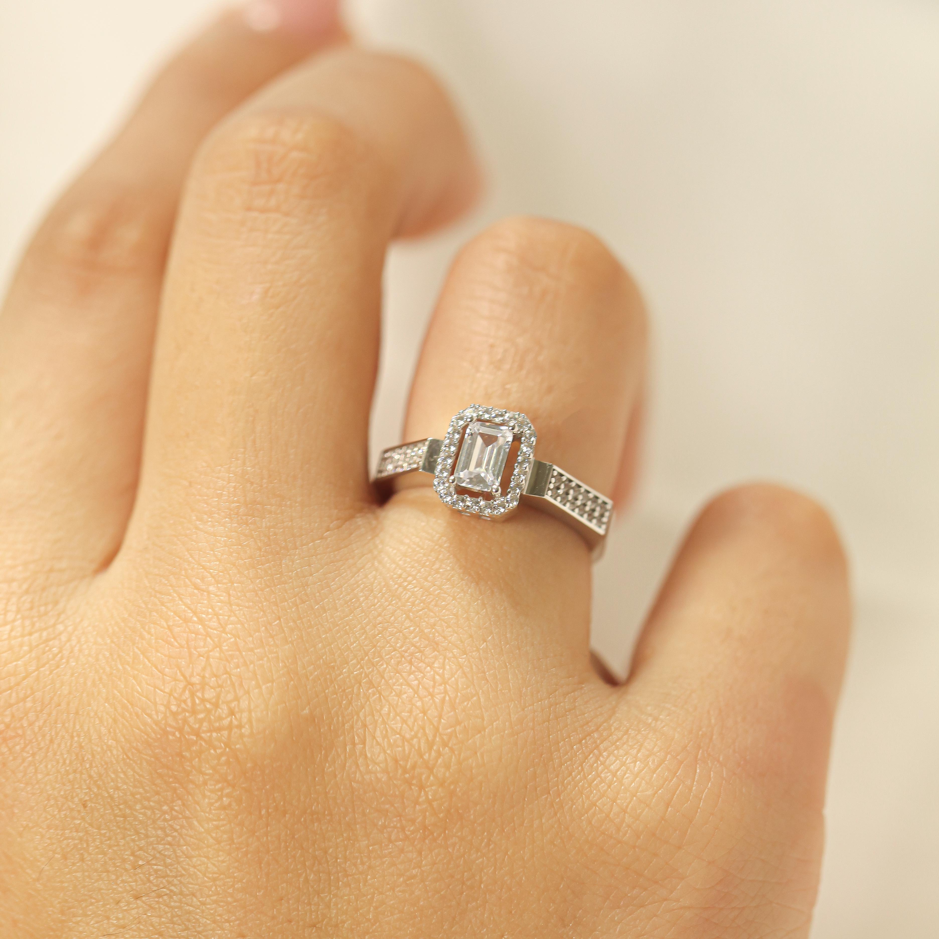 14 Ayar Baget Yüzük