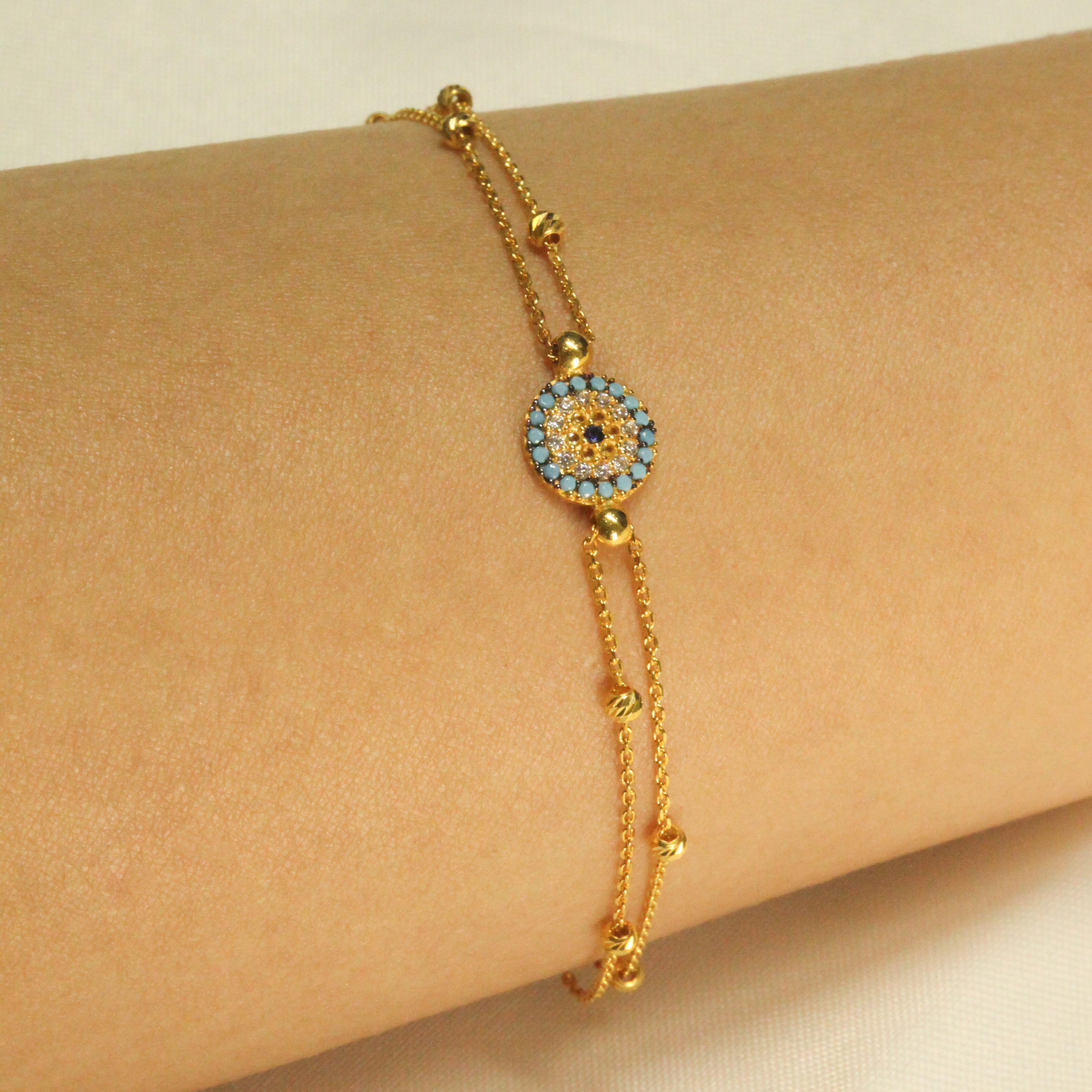 22 AYAR DORİKALI NAZAR BİLEKLİK