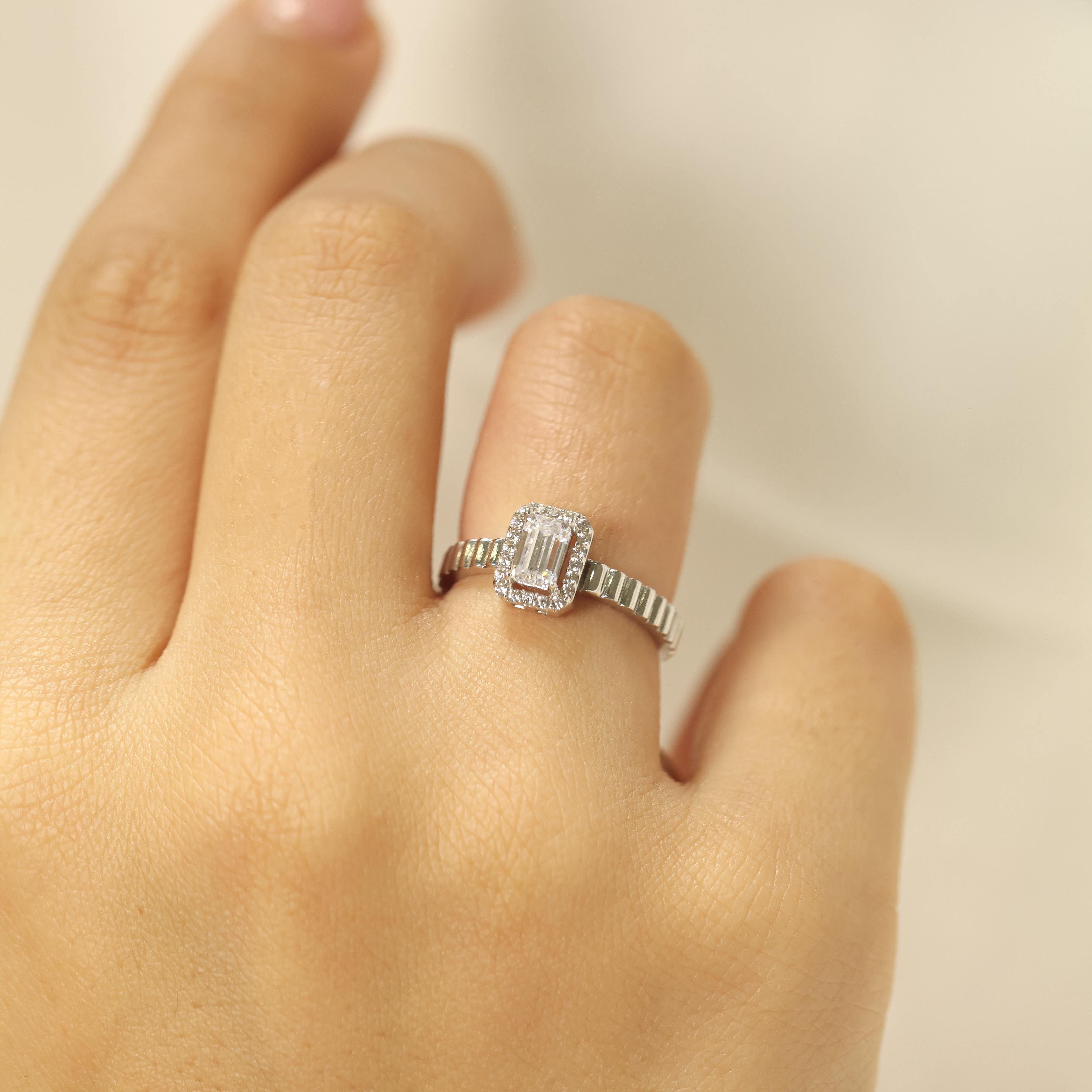 14 Ayar Baget Yüzük