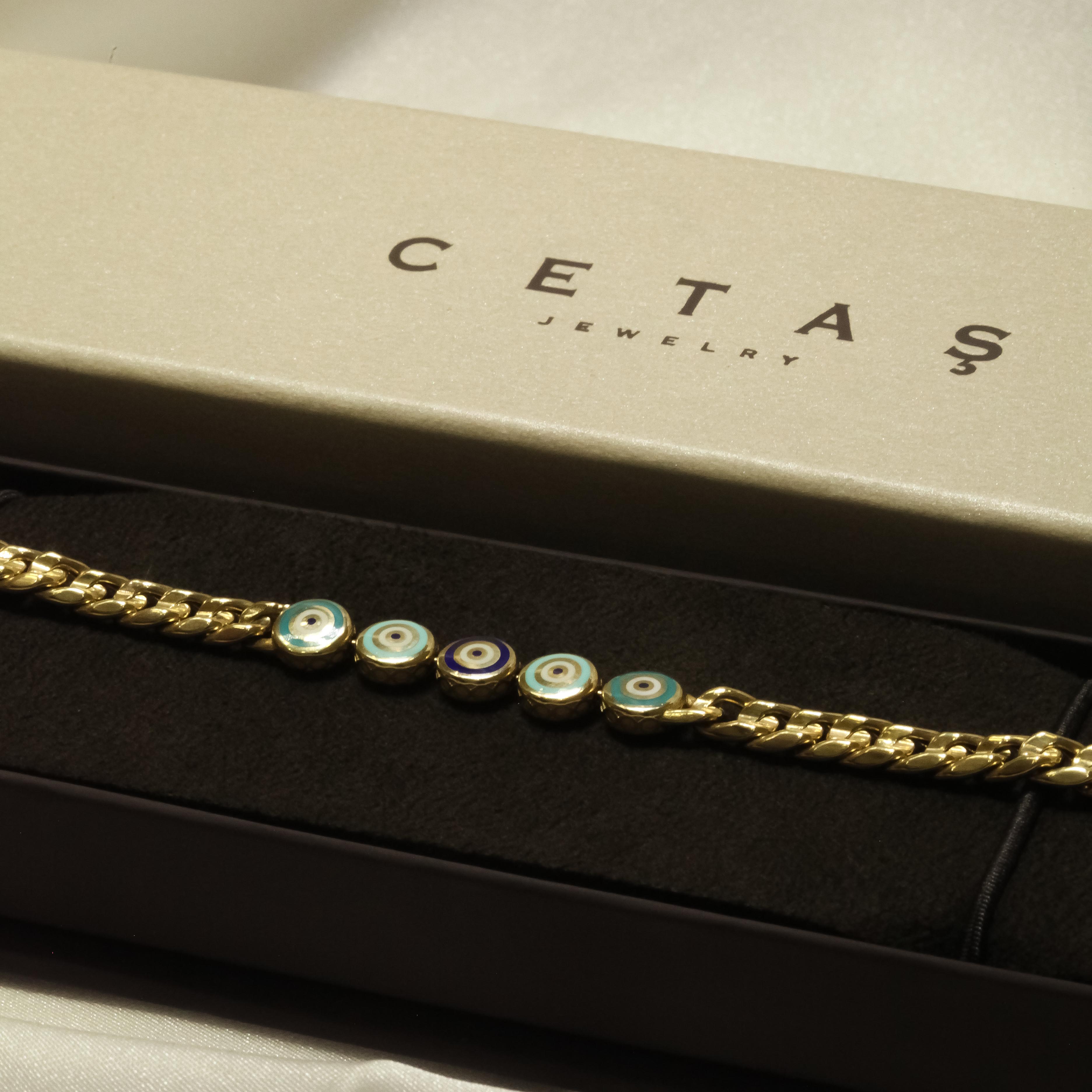 14 Ayar Cetaş Eterna Koleksiyonu Bileklik