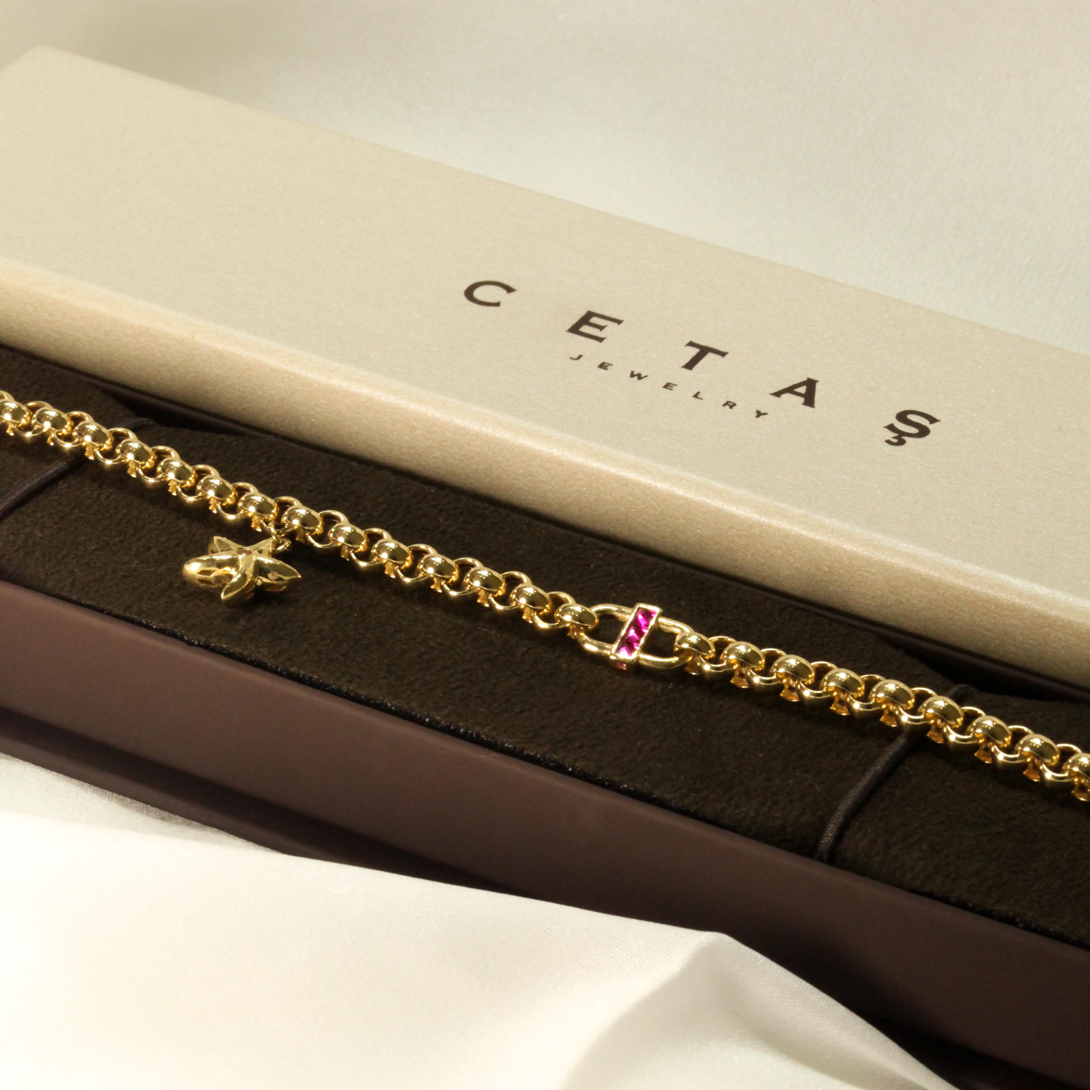 14 Ayar Cetaş Eterna Koleksiyonu Bileklik