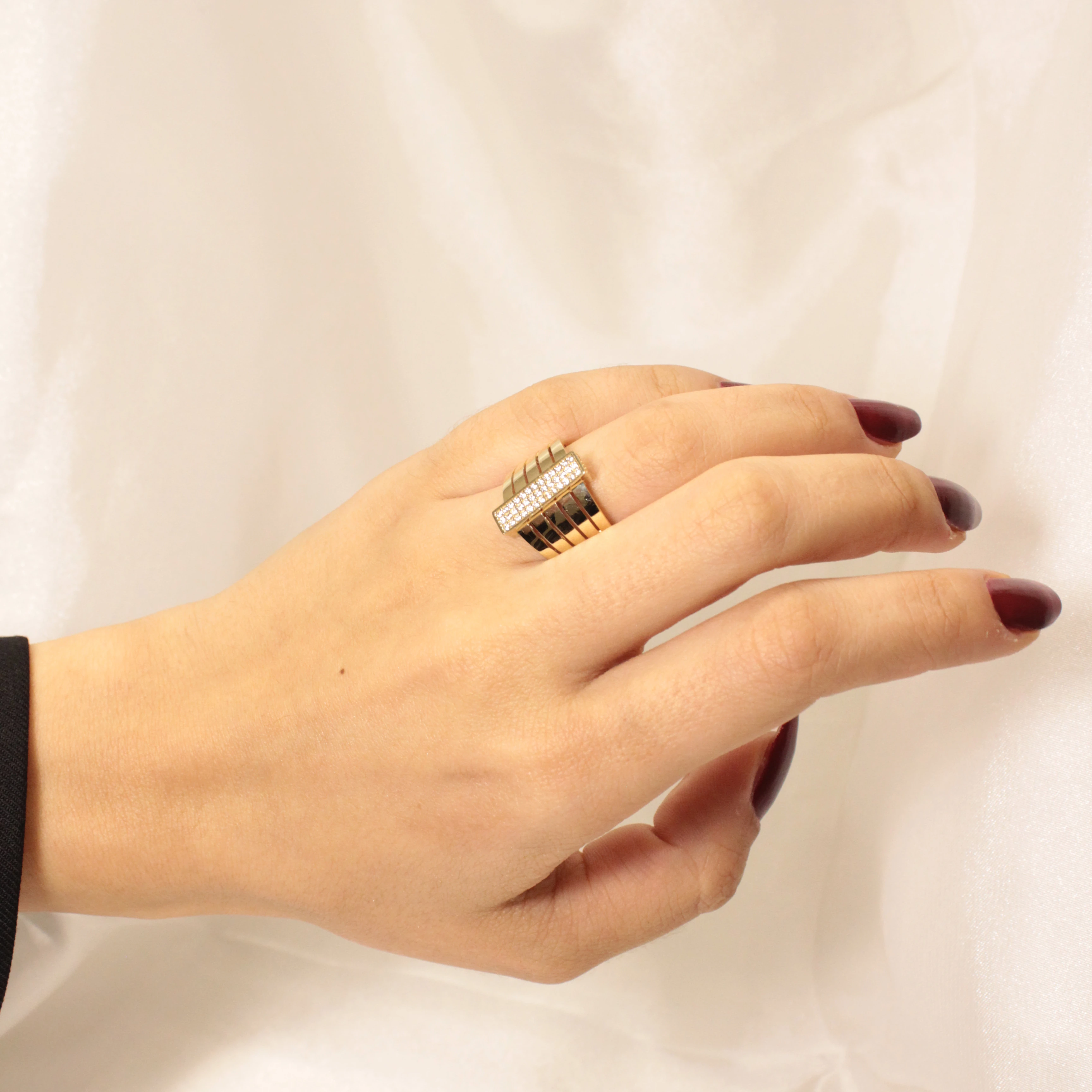 14 AYAR TAŞLI YÜZÜK