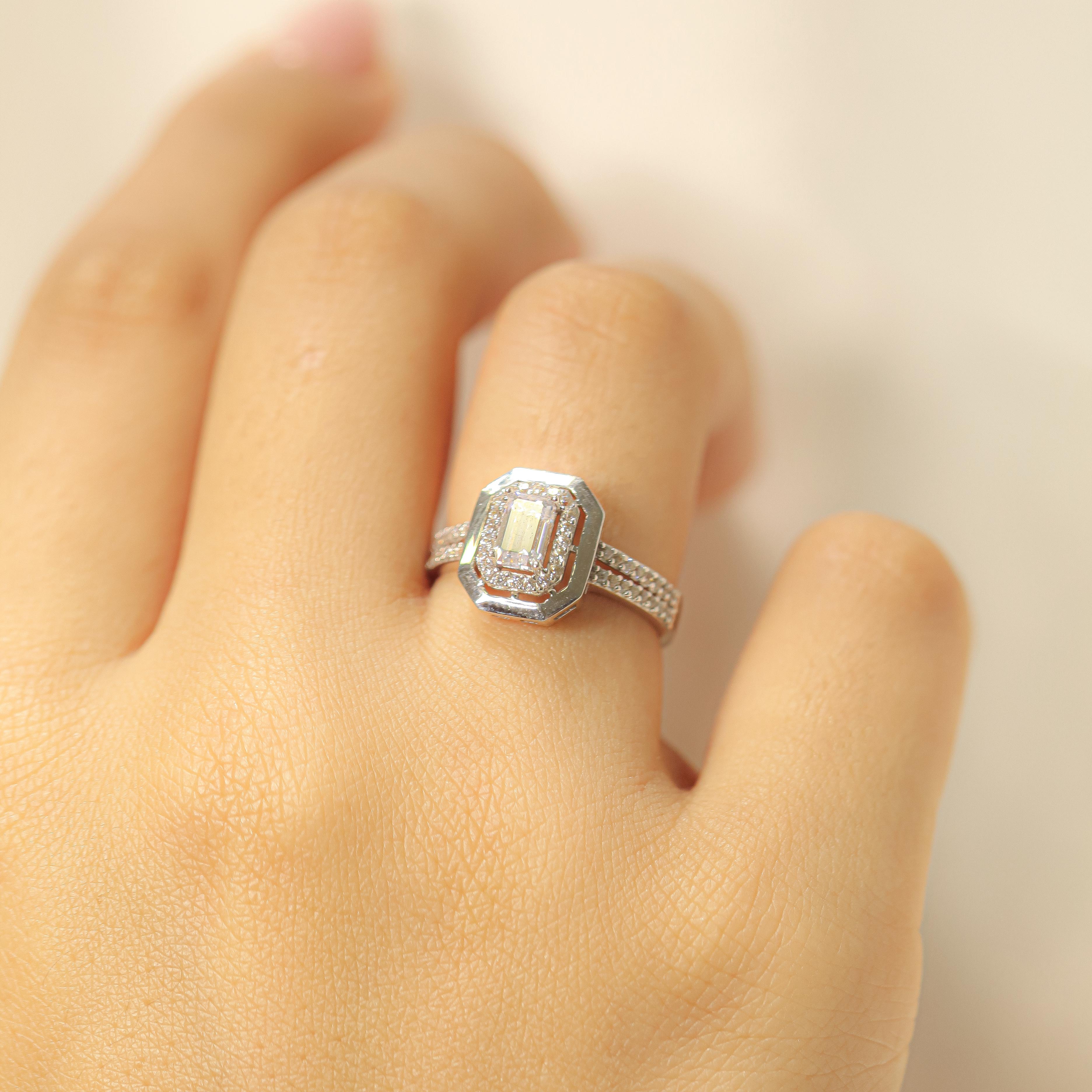 14 Ayar Baget Yüzük