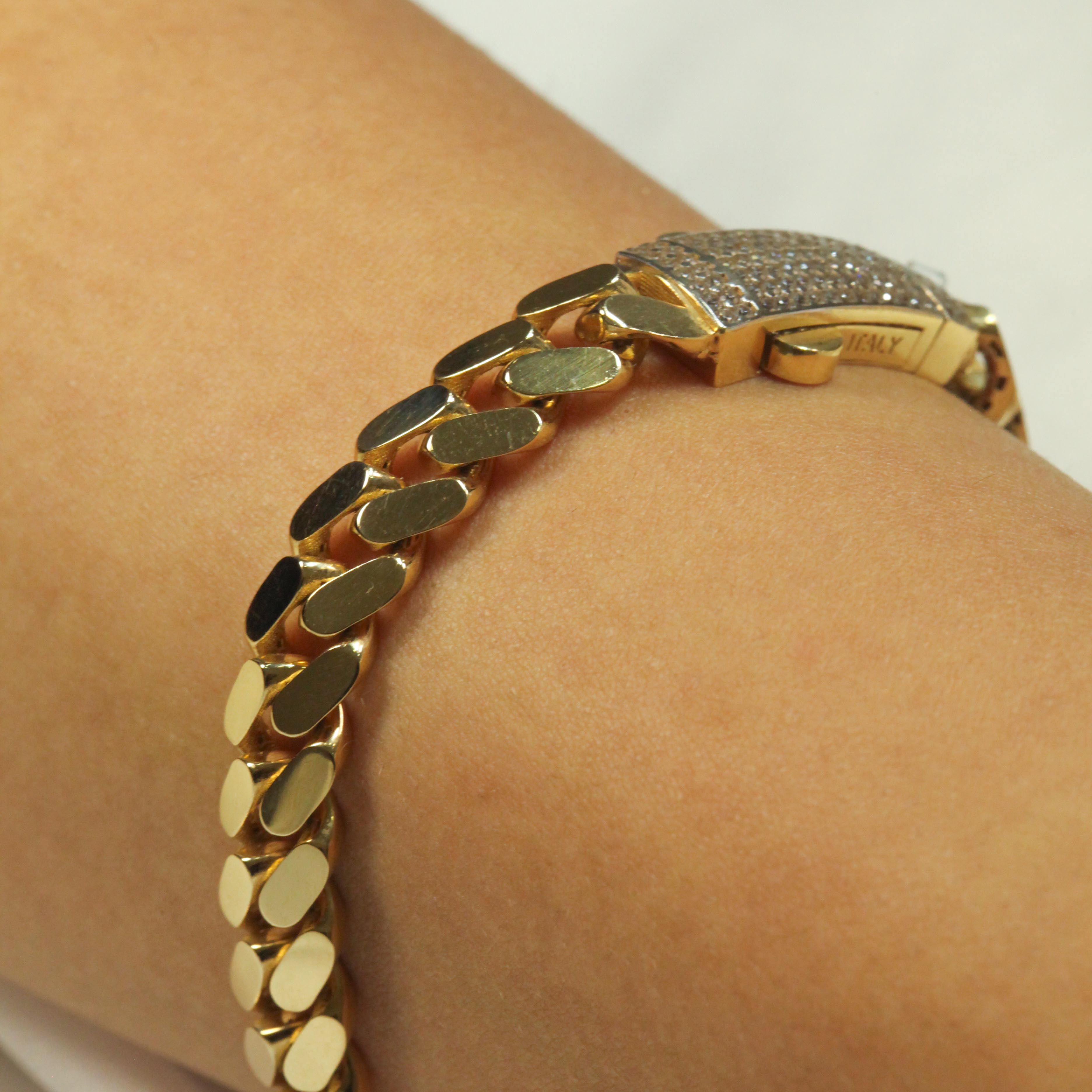 14 Ayar Taşlı Gurmet Bileklik