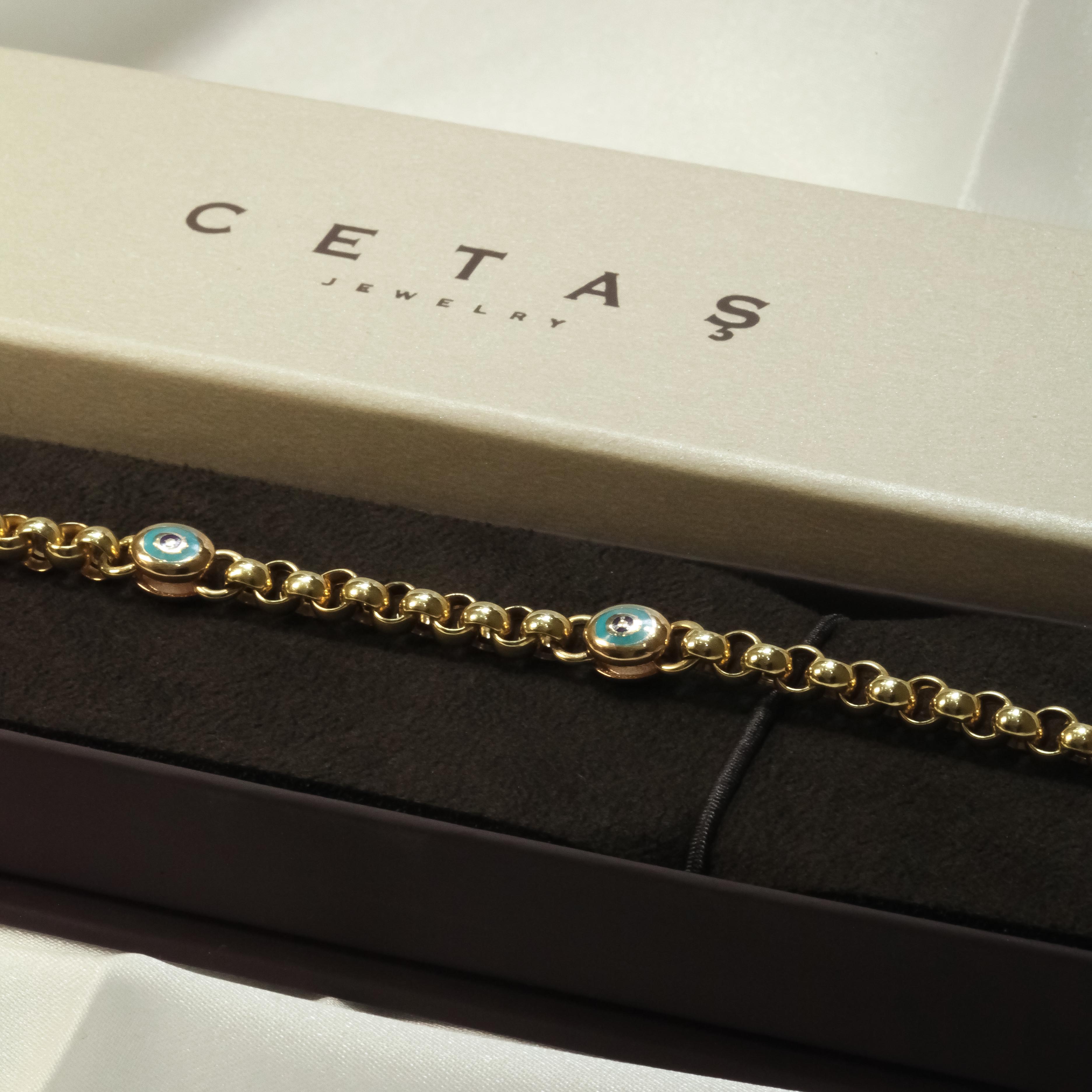 14 Ayar Cetaş Eterna Koleksiyonu Bileklik