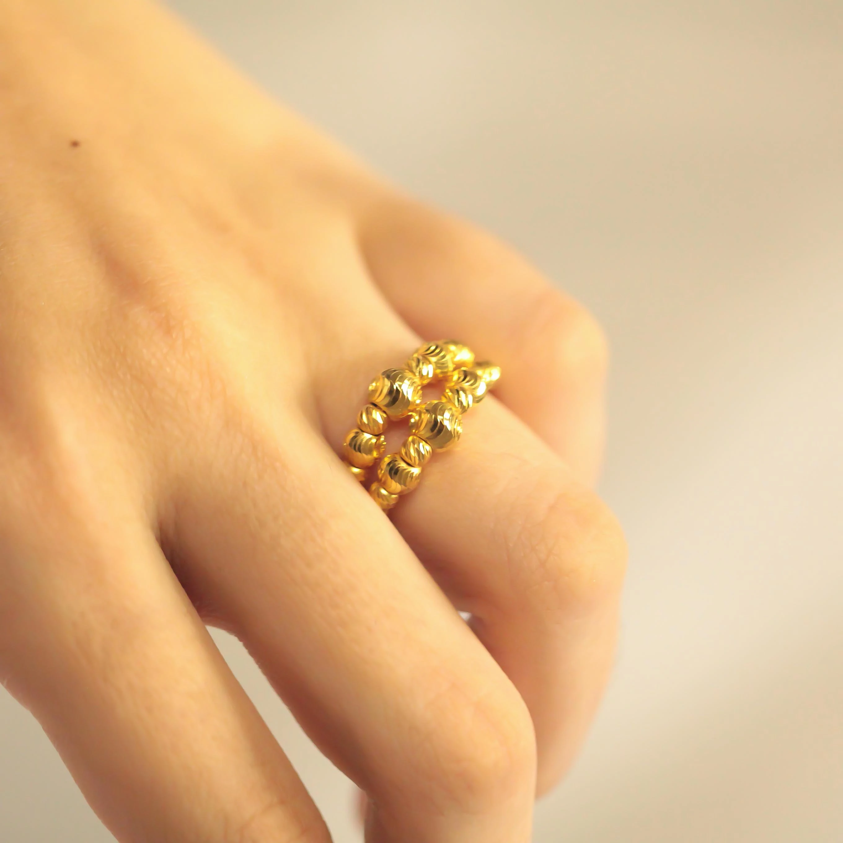 22 Ayar Dorika Yüzük