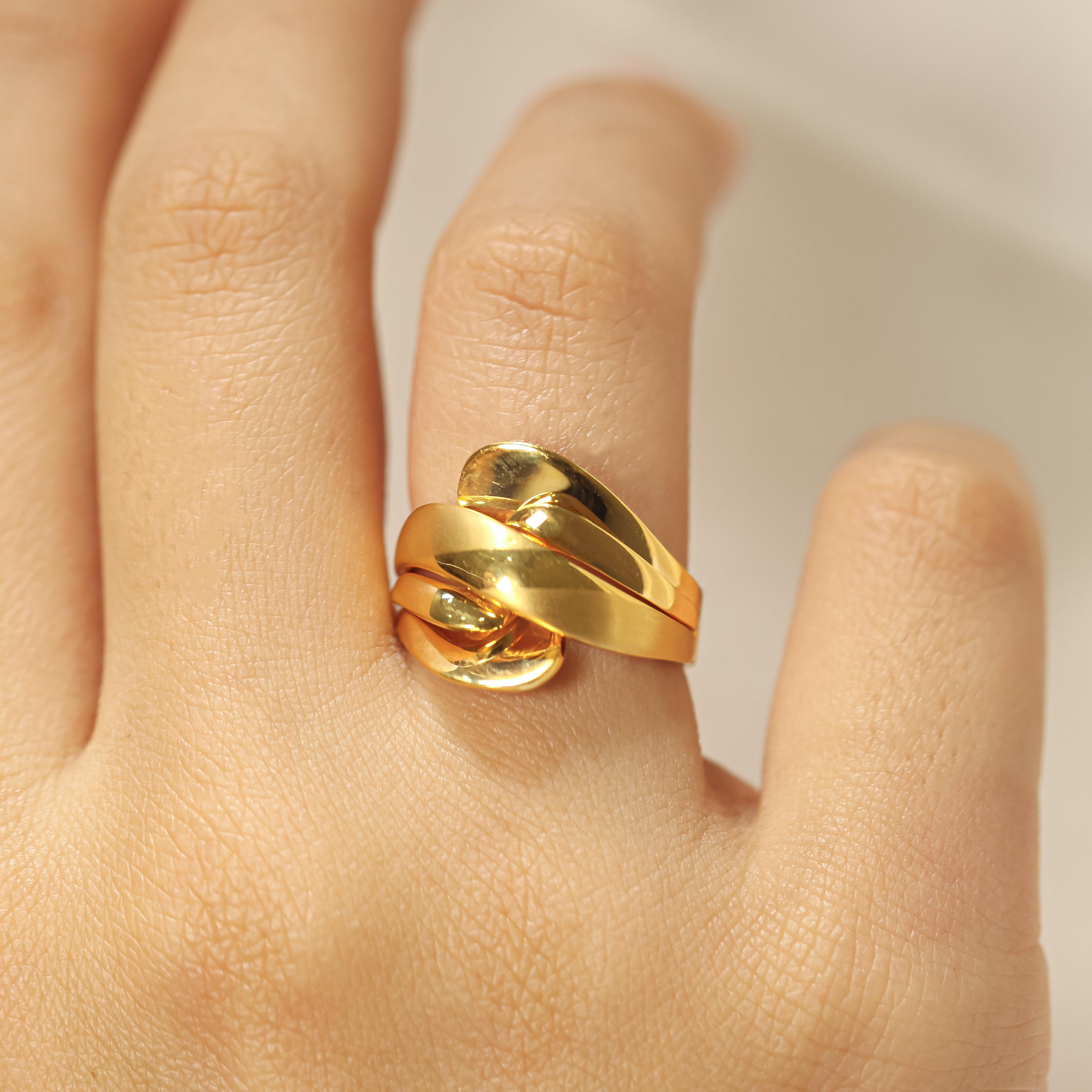 22 Ayar Fantezi Yüzük