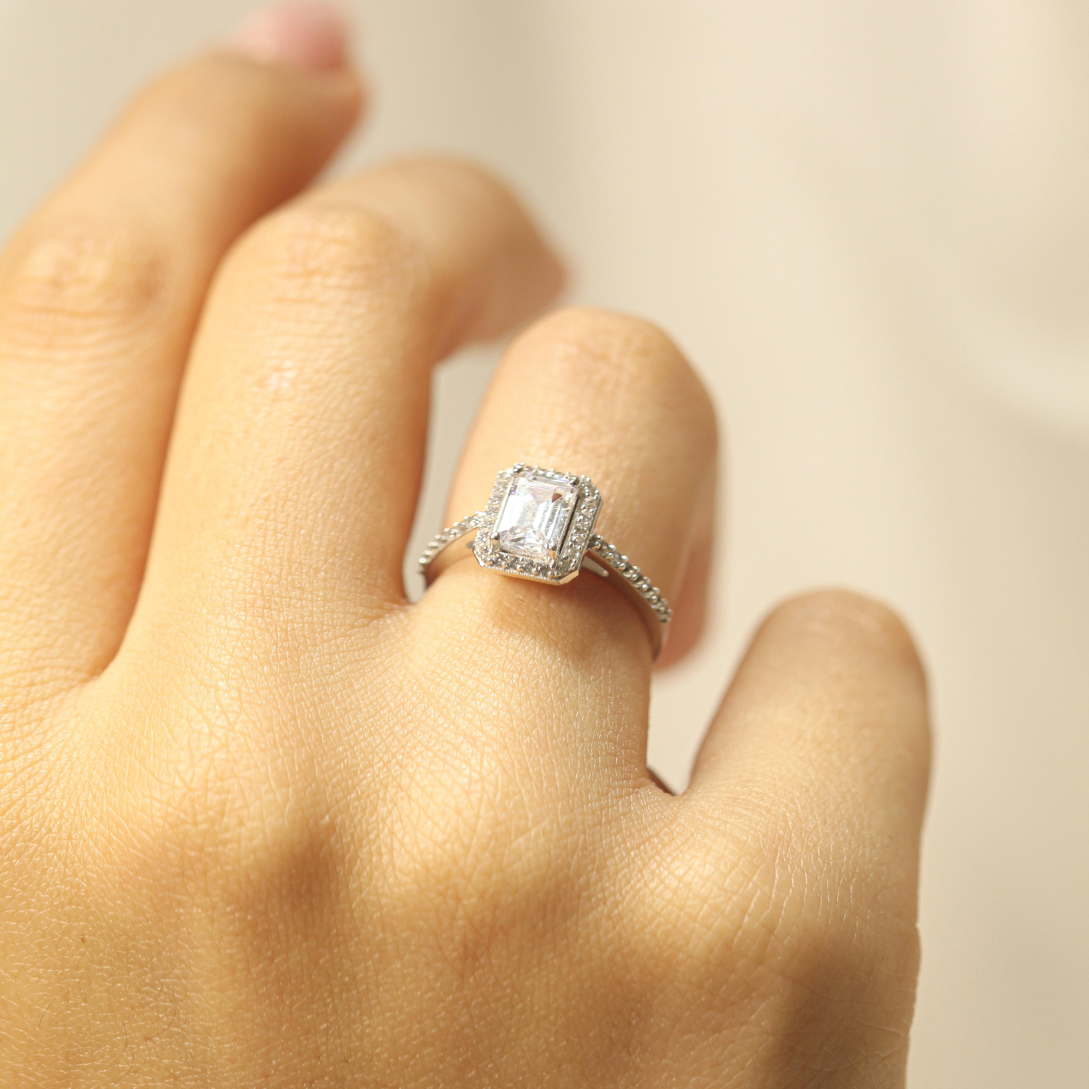 14 Ayar Baget Yüzük