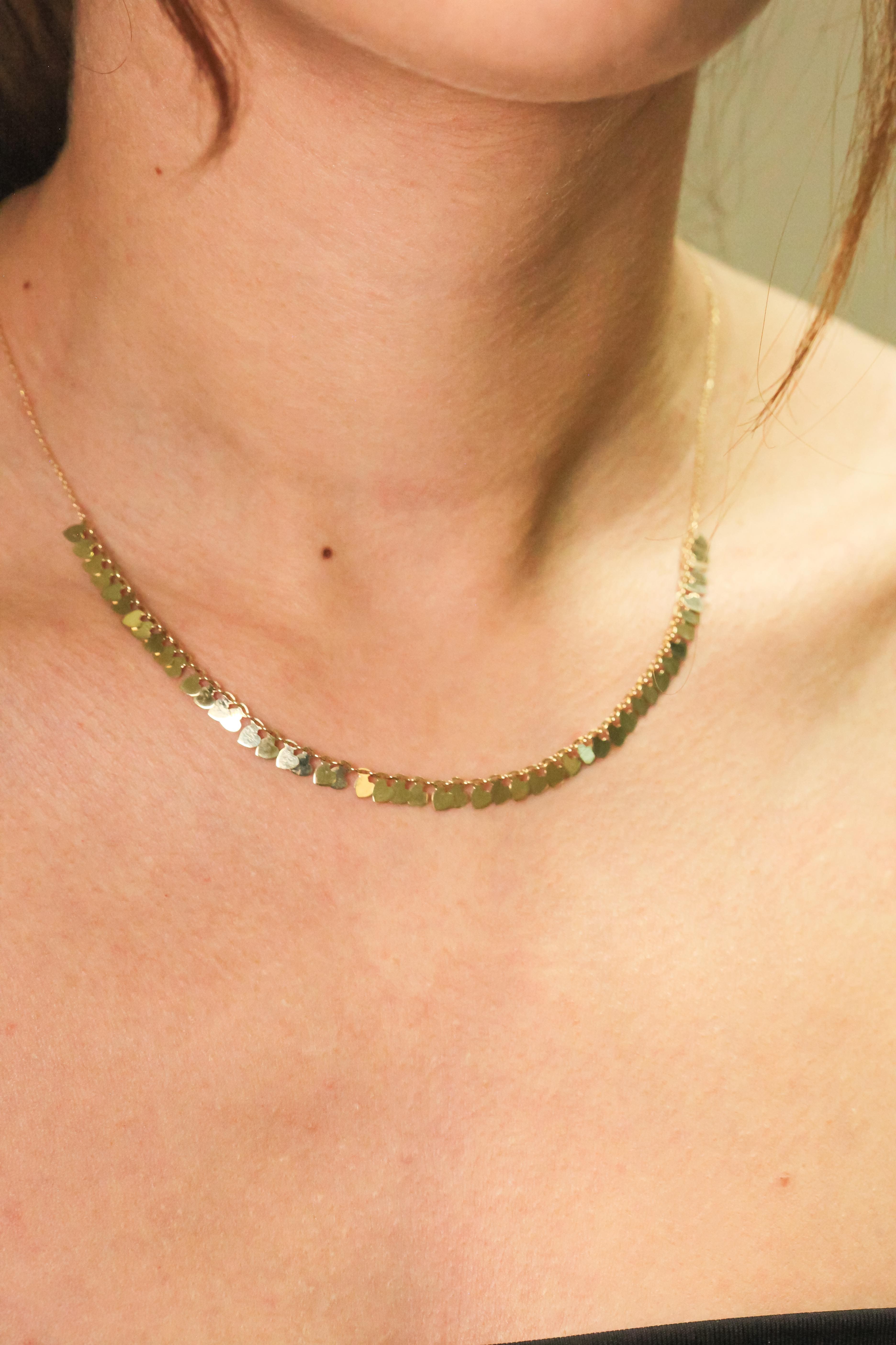 14 AYAR KALP PULLU KOLYE