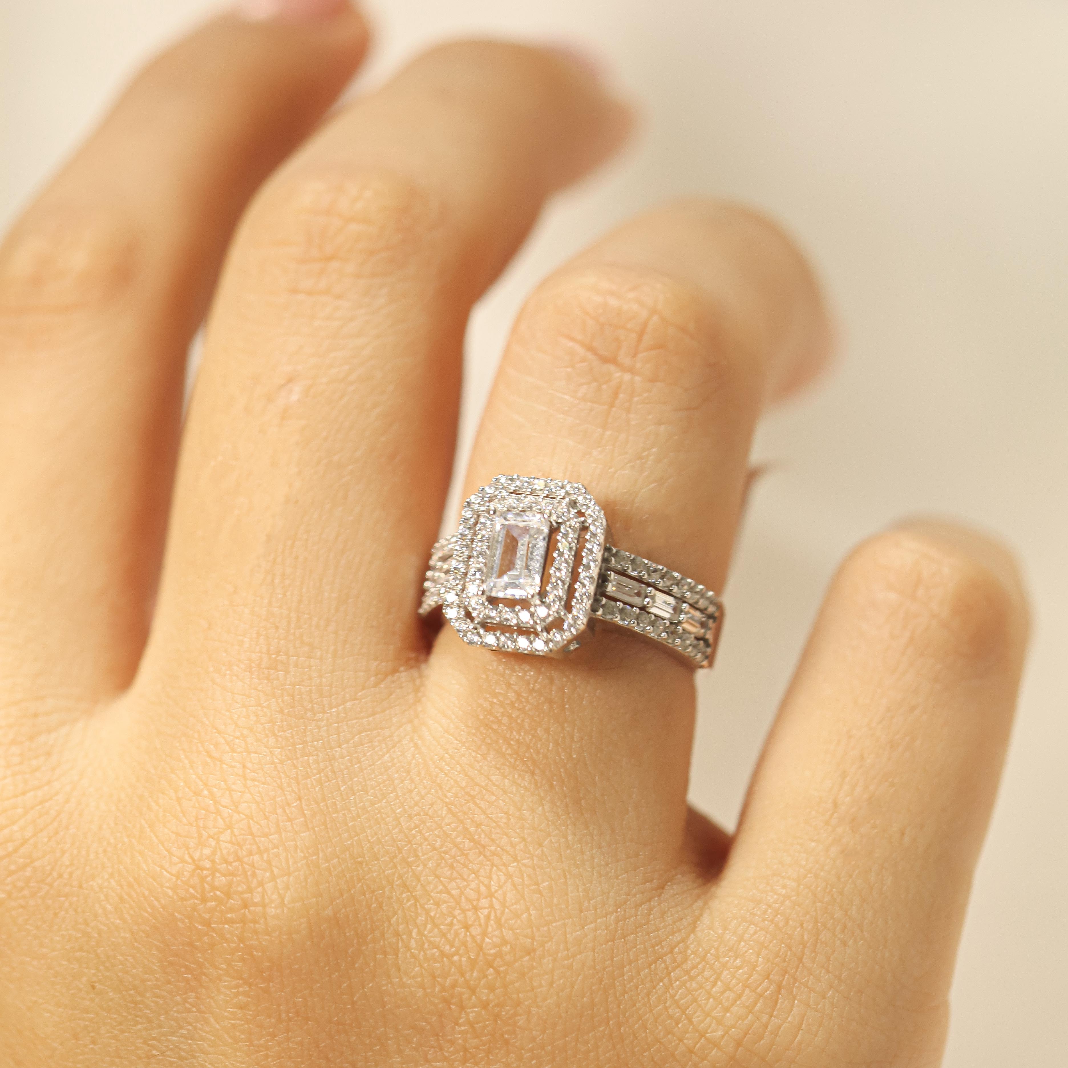 14 Ayar Baget Yüzük