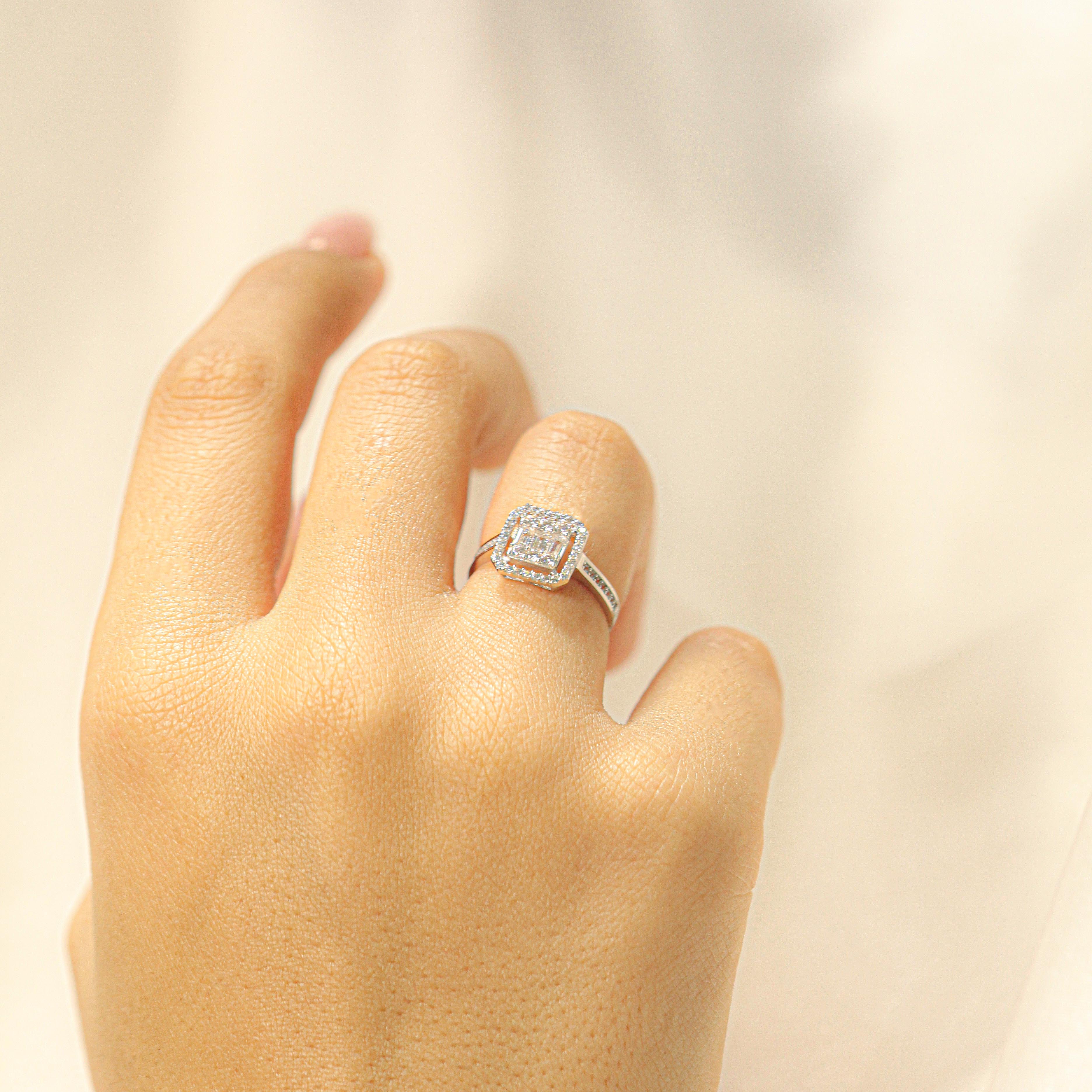 14 Ayar Baget Yüzük