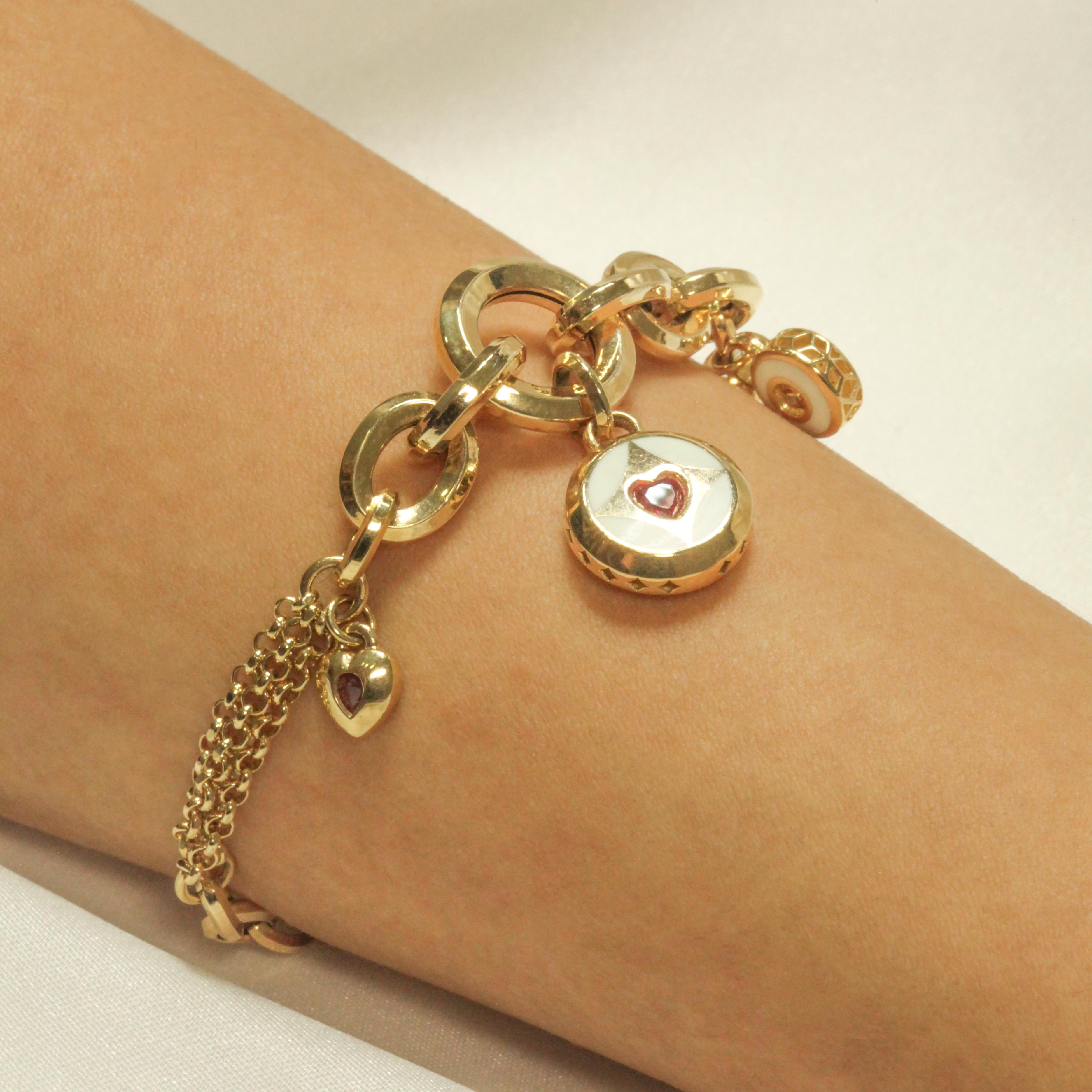 14 Ayar Cetaş Kozmos Koleksiyonu Bileklik