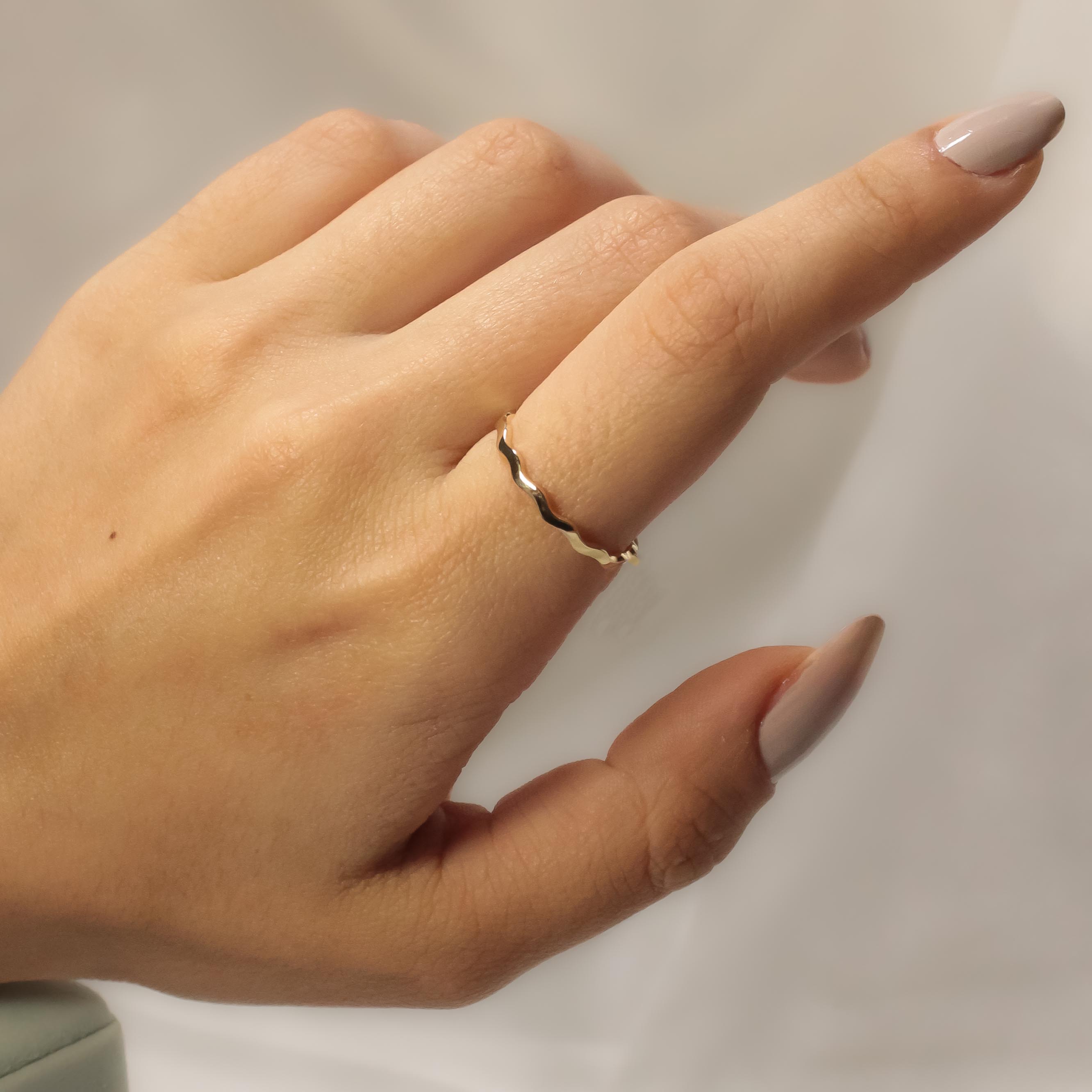 14 AYAR ZİKZAK YÜZÜK