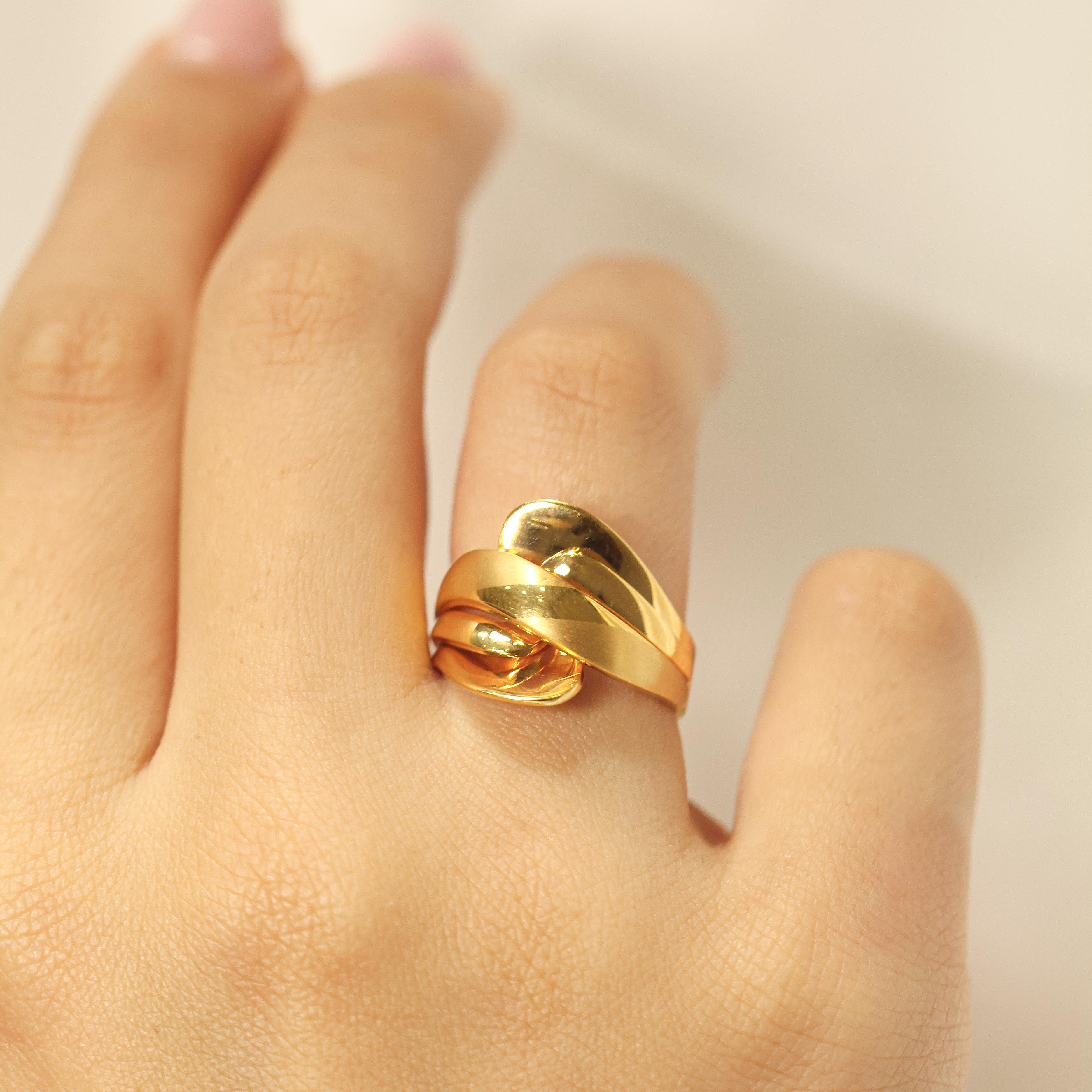 22 Ayar Fantezi Yüzük