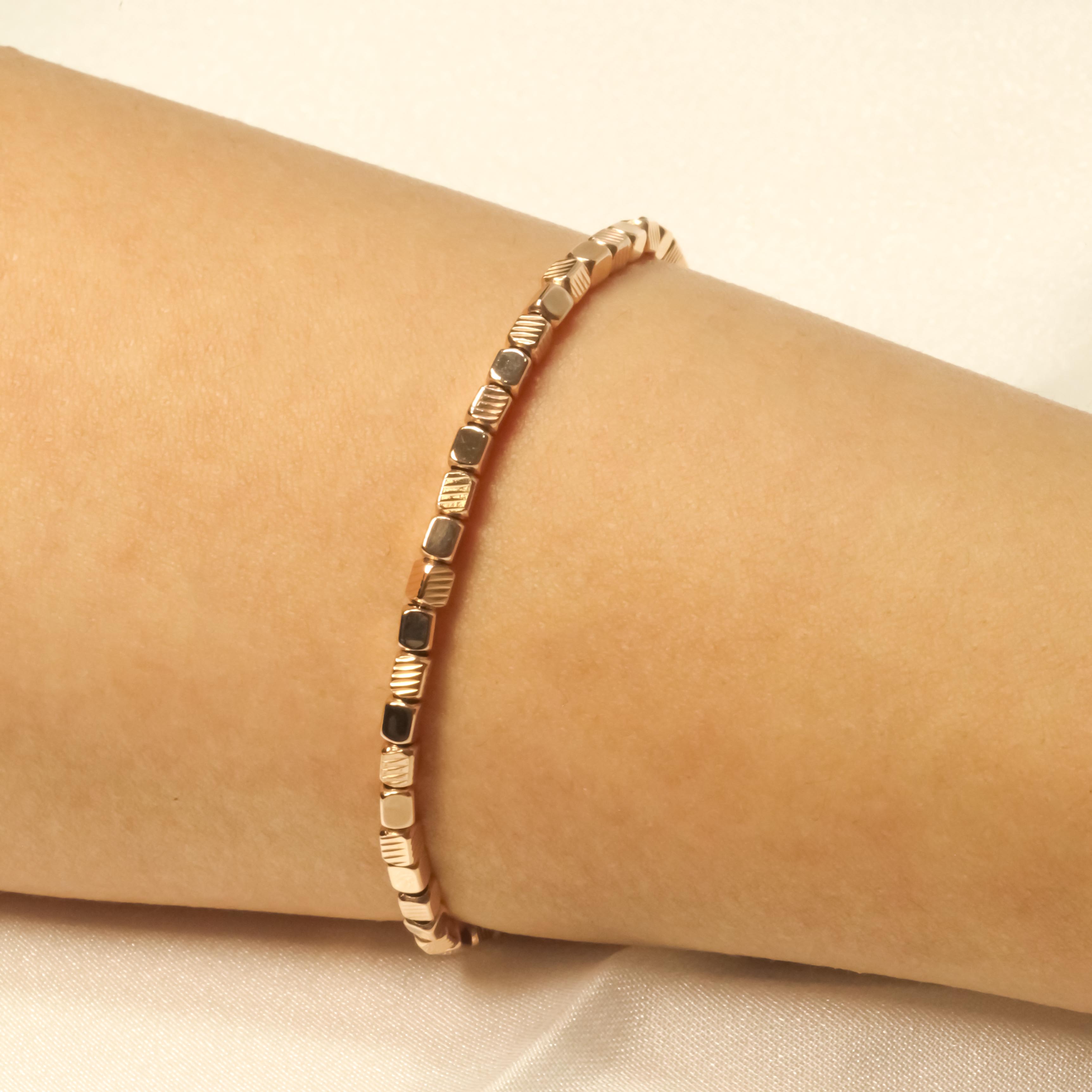 14 Ayar Cetaş Minima Koleksiyonu Bileklik