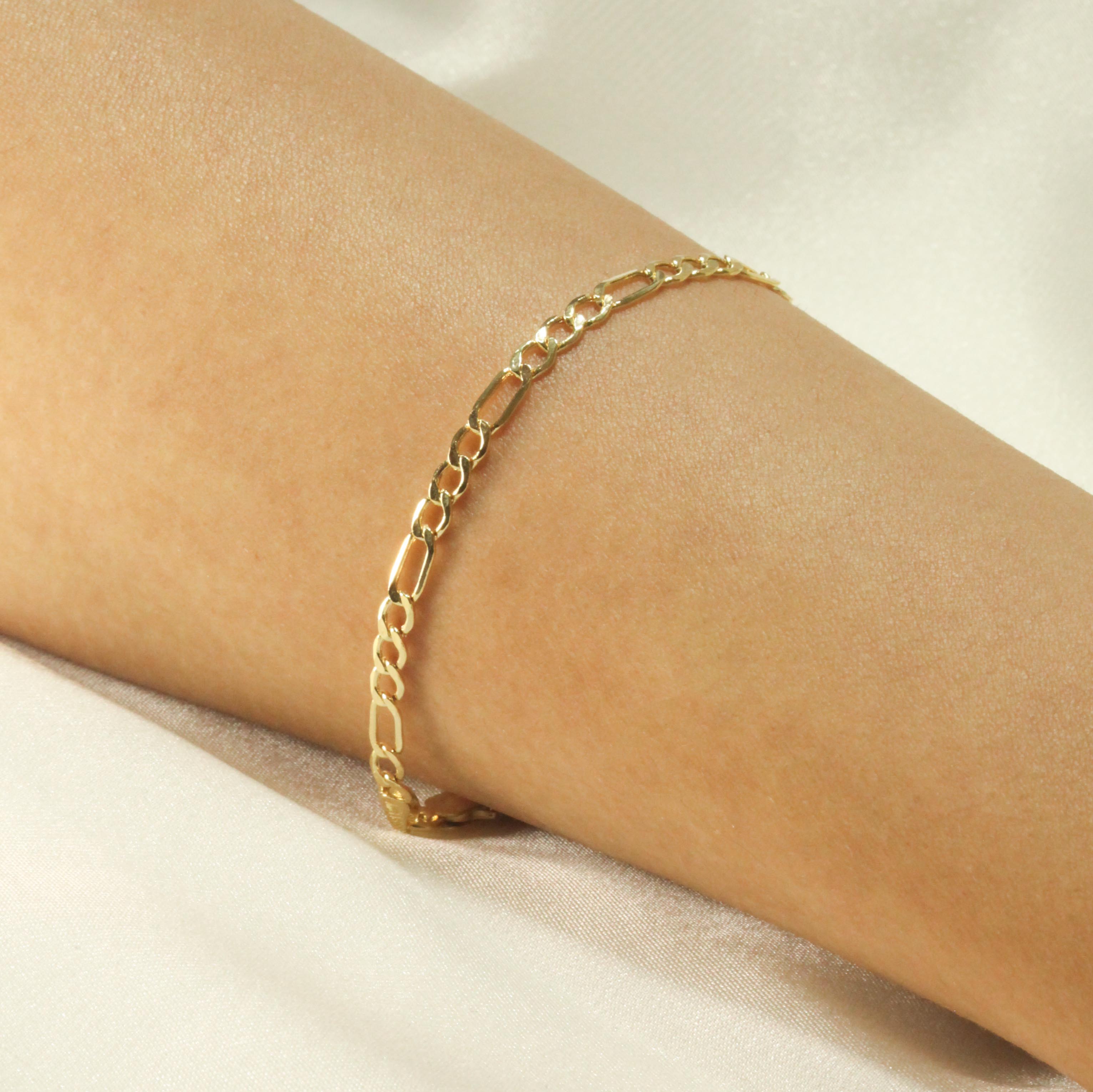 14 AYAR FİGARO MODEL UNİSEX BİLEKLİK