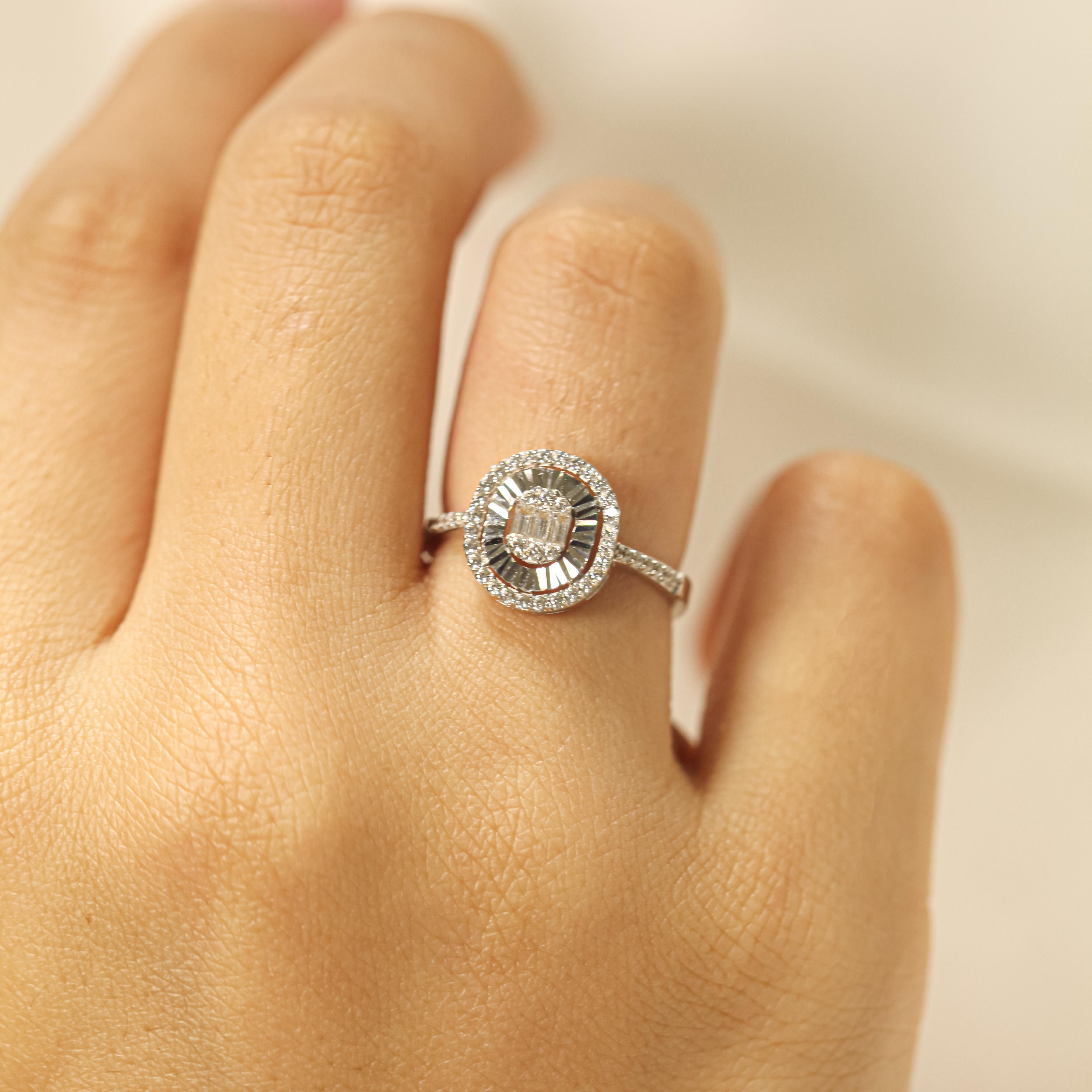 14 Ayar Baget Yüzük