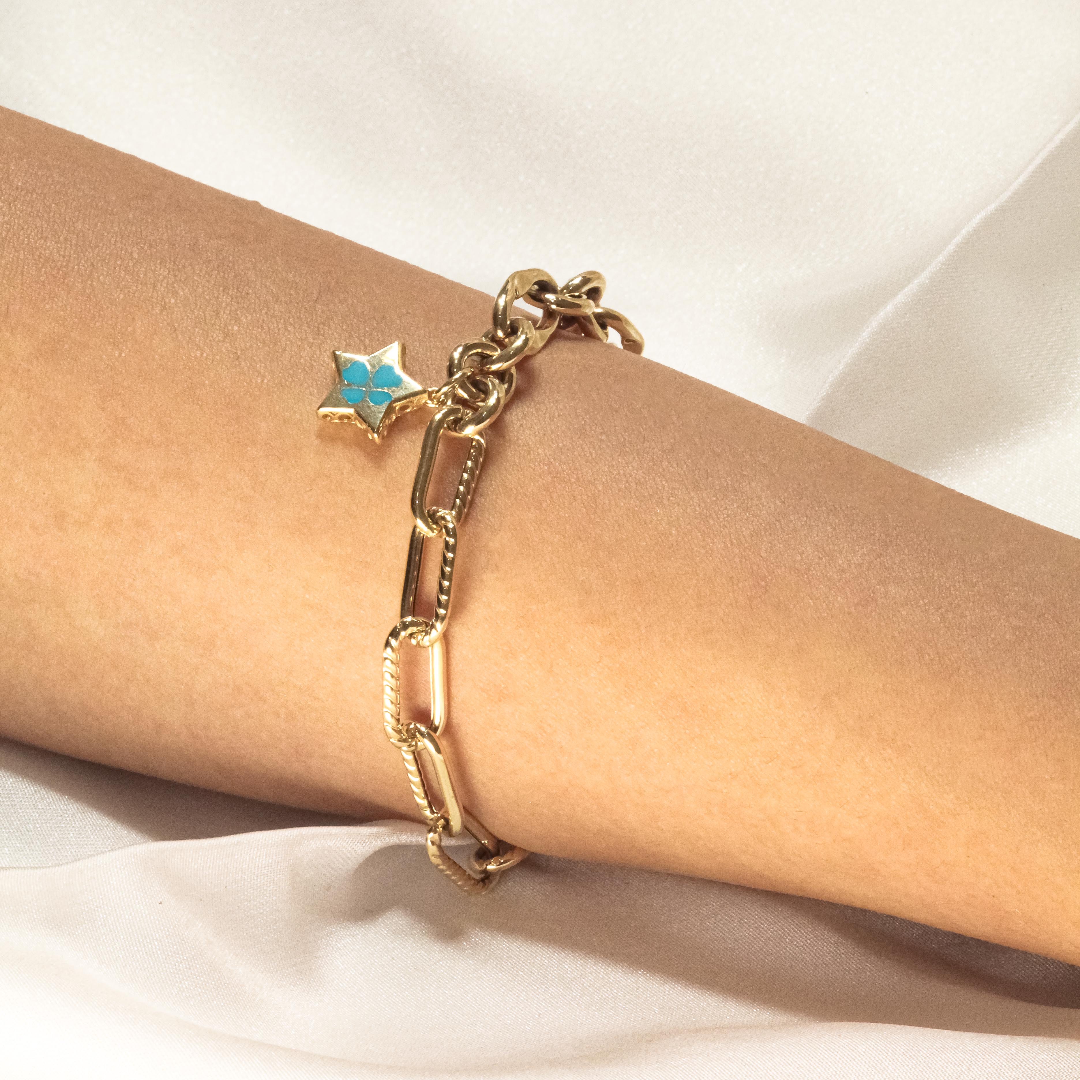 14 Ayar Cetaş Eterna Koleksiyonu Tasarım Bileklik