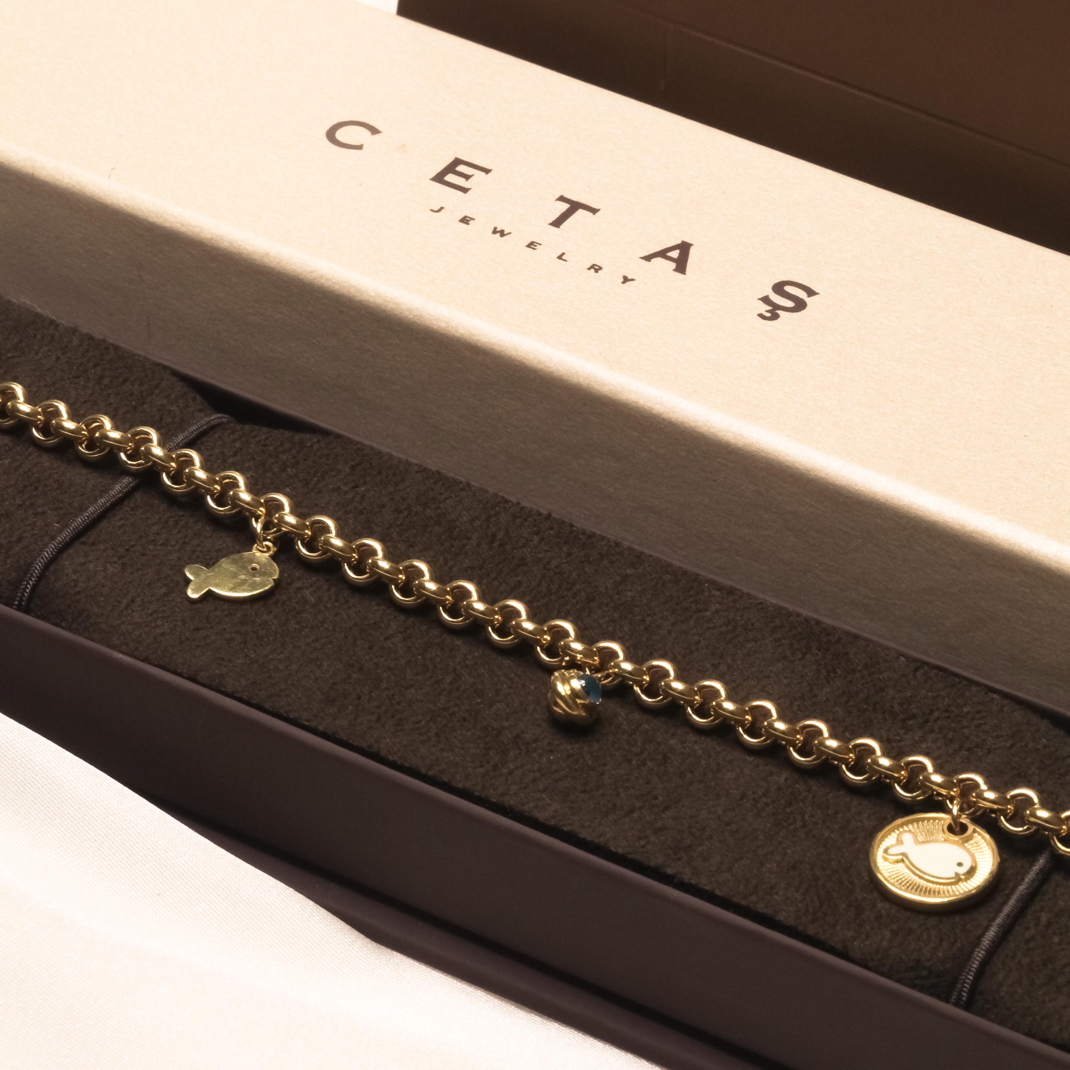 14 Ayar Cetaş Gurmet Bileklik