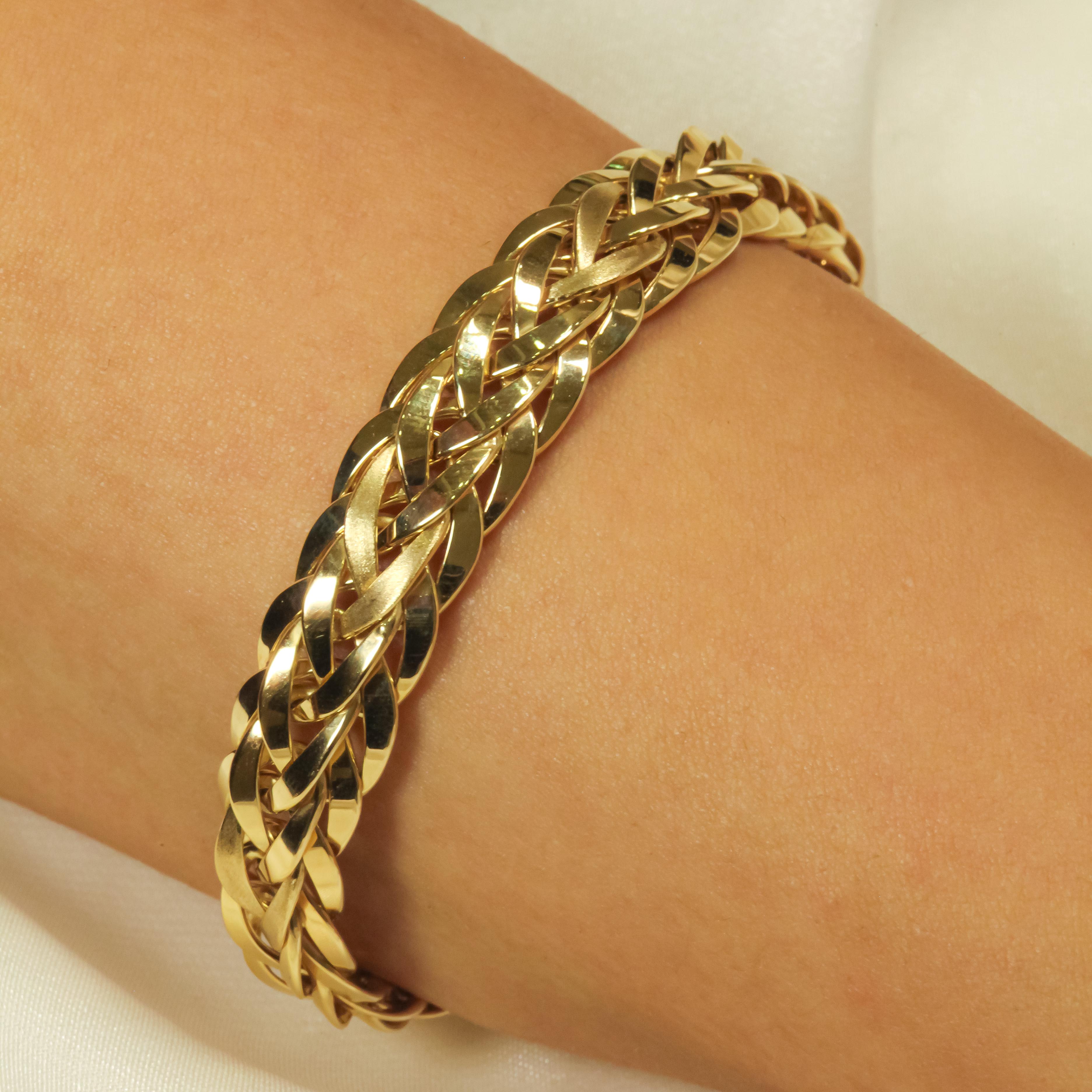 14 Ayar Örgü Bileklik