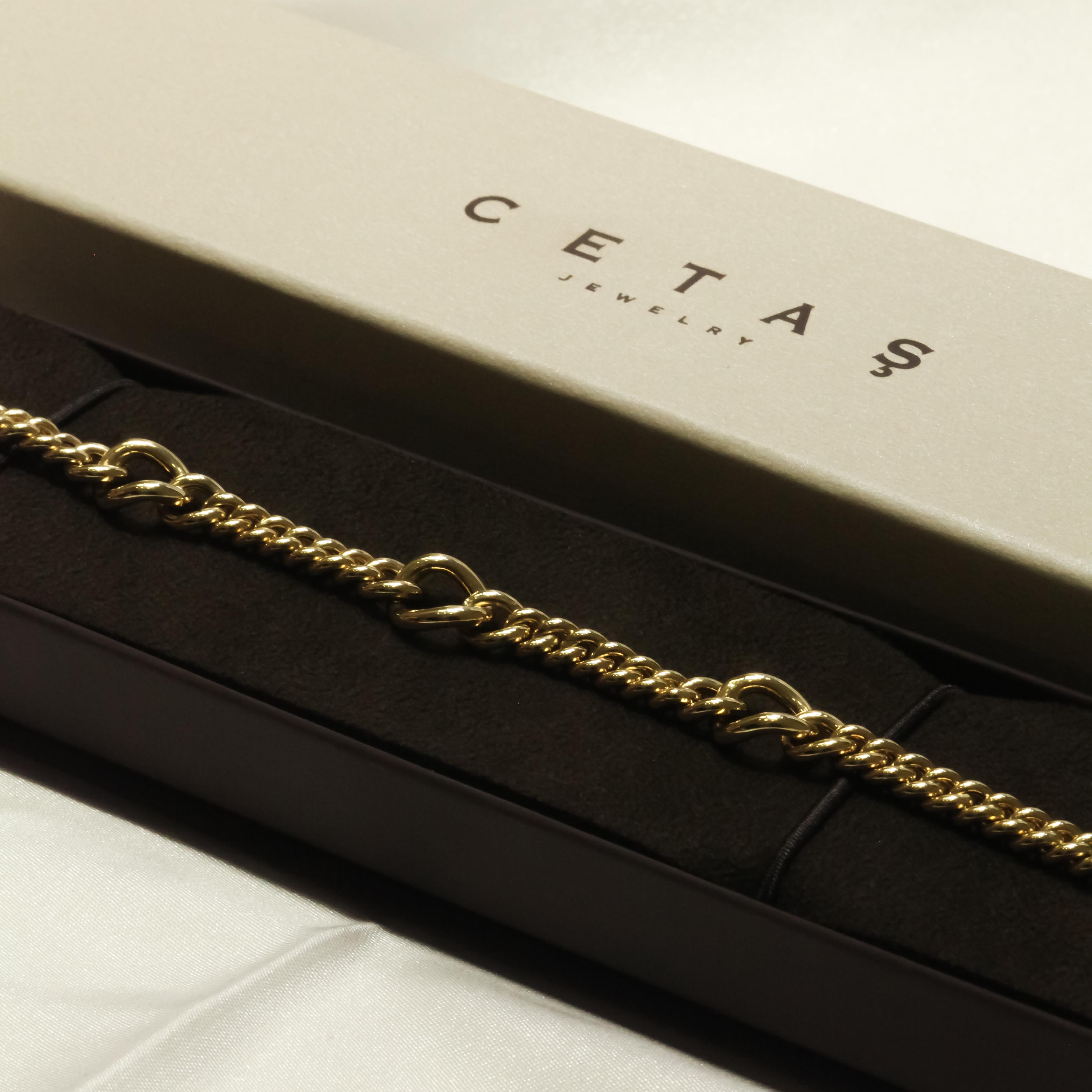 14 Ayar Cetaş Tasarım Gurmet Bileklik