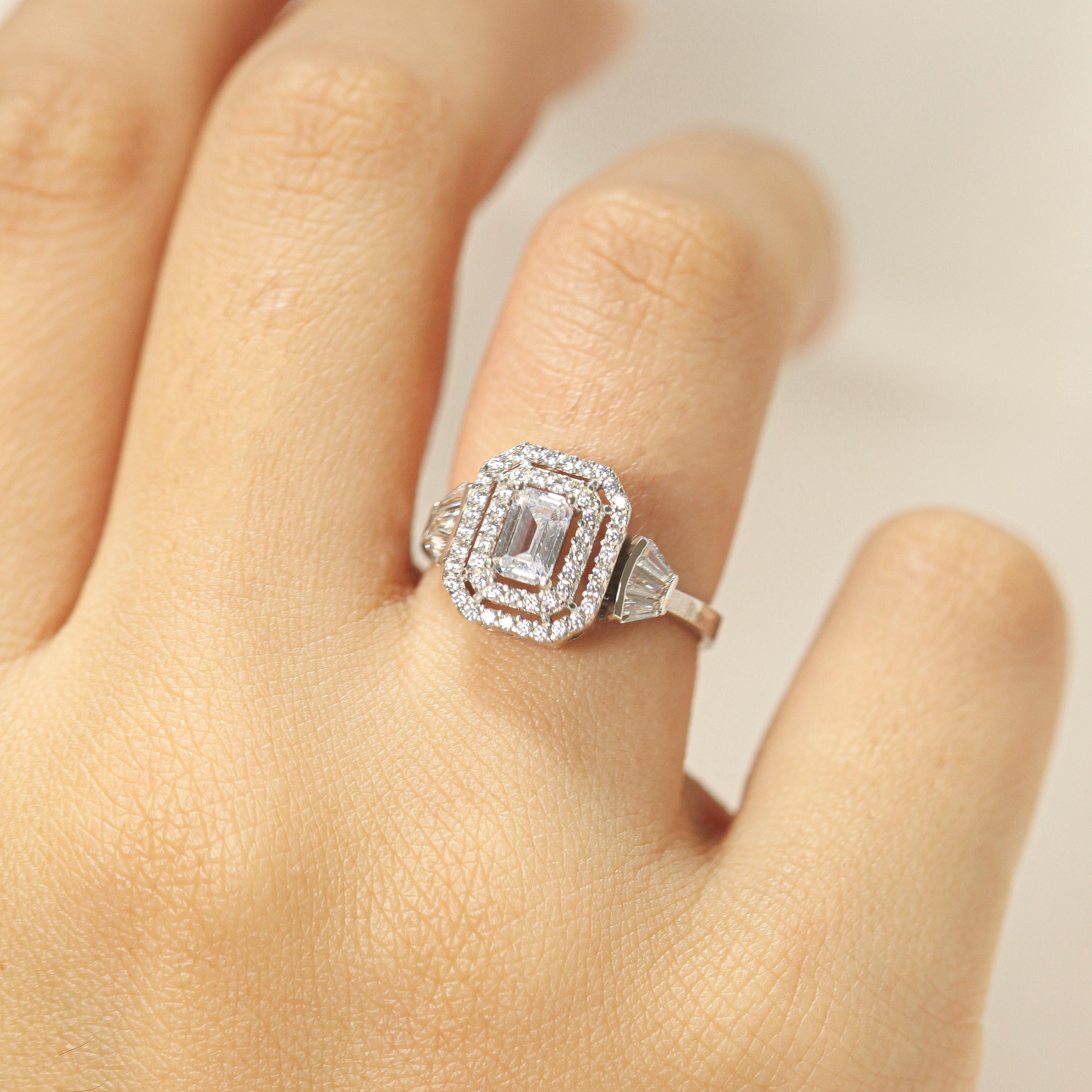 14 Ayar Baget Yüzük