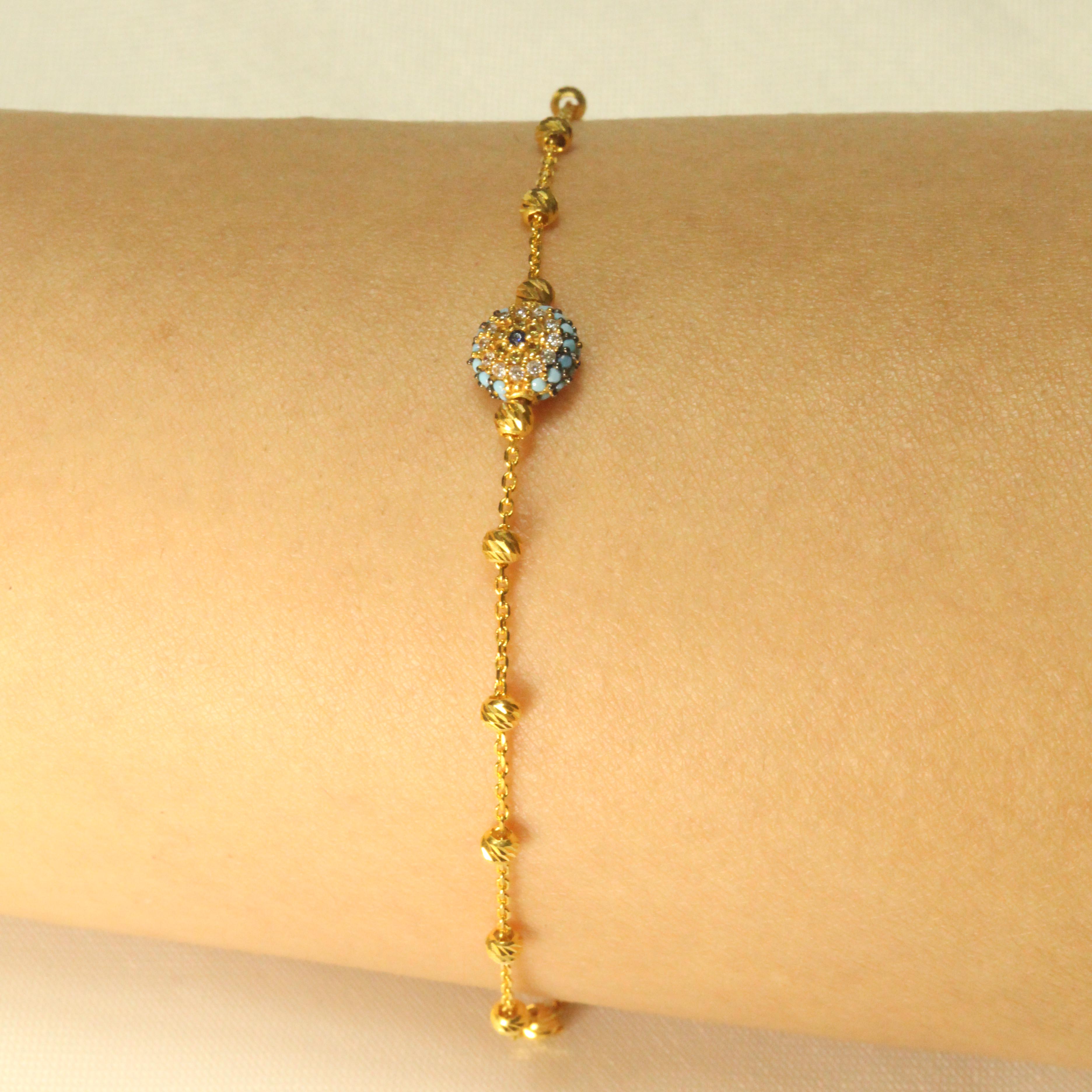 22 AYAR DORİKALI NAZAR BİLEKLİK