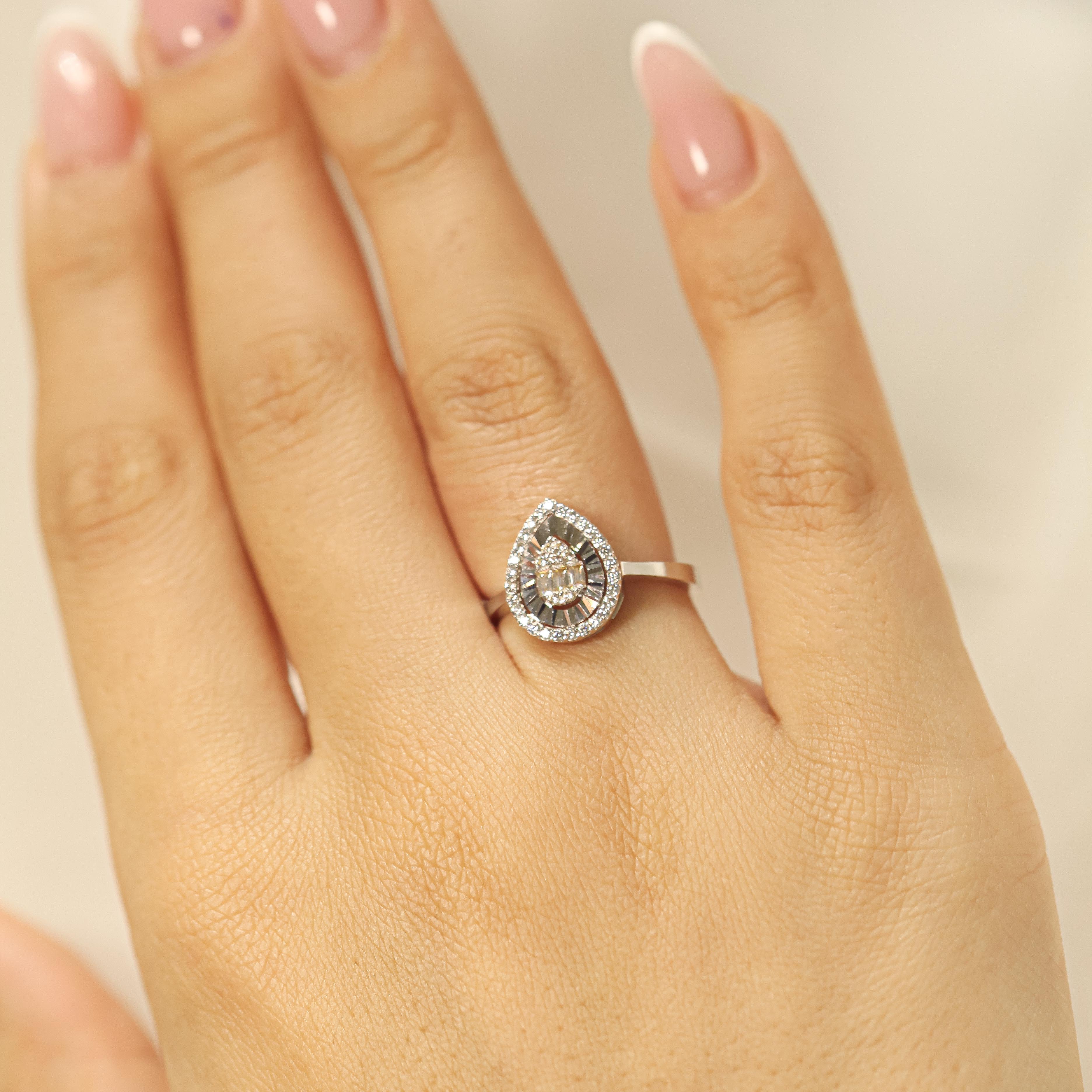 14 Ayar Baget Yüzük