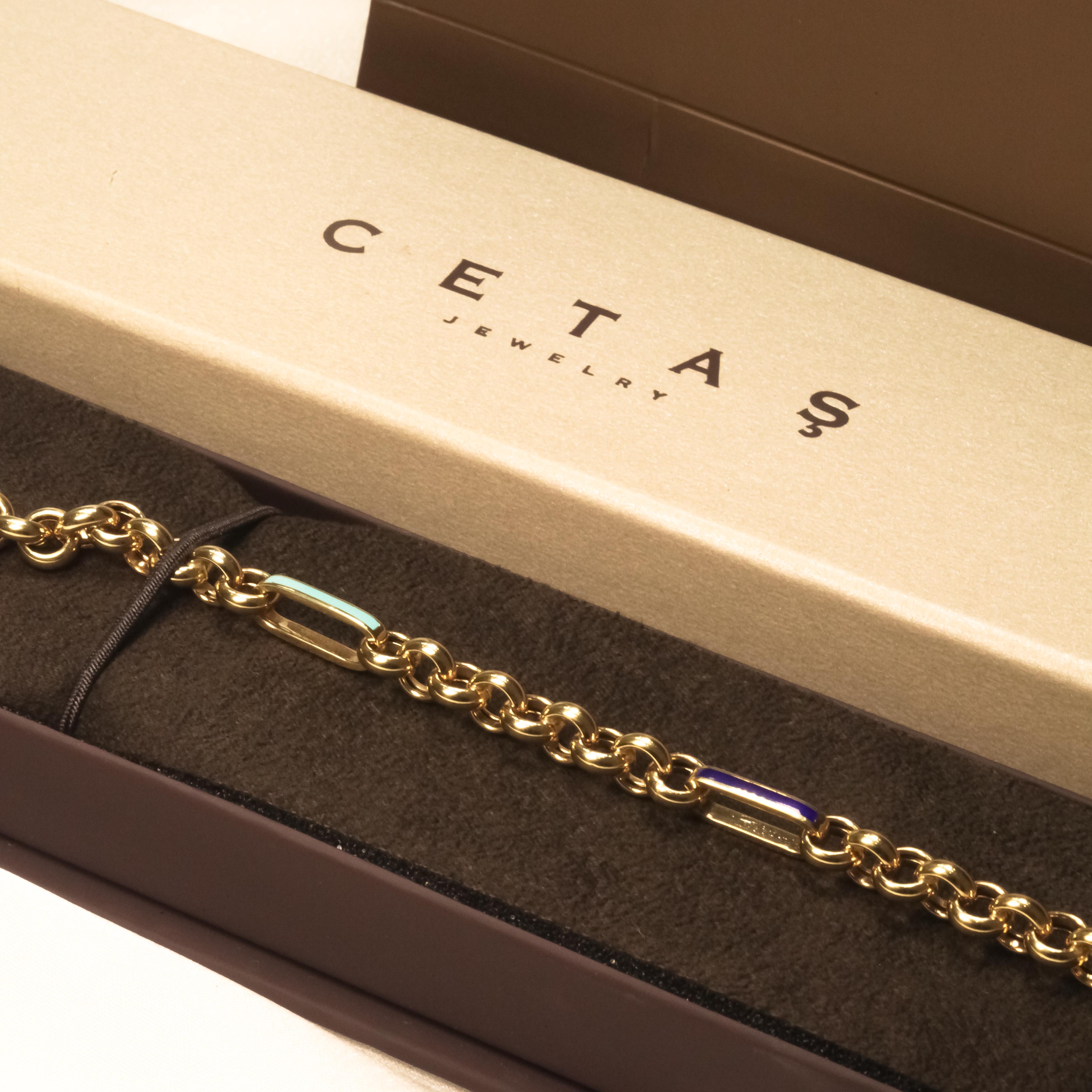 14 Ayar Cetaş Fortuna Koleksiyonu Bileklik