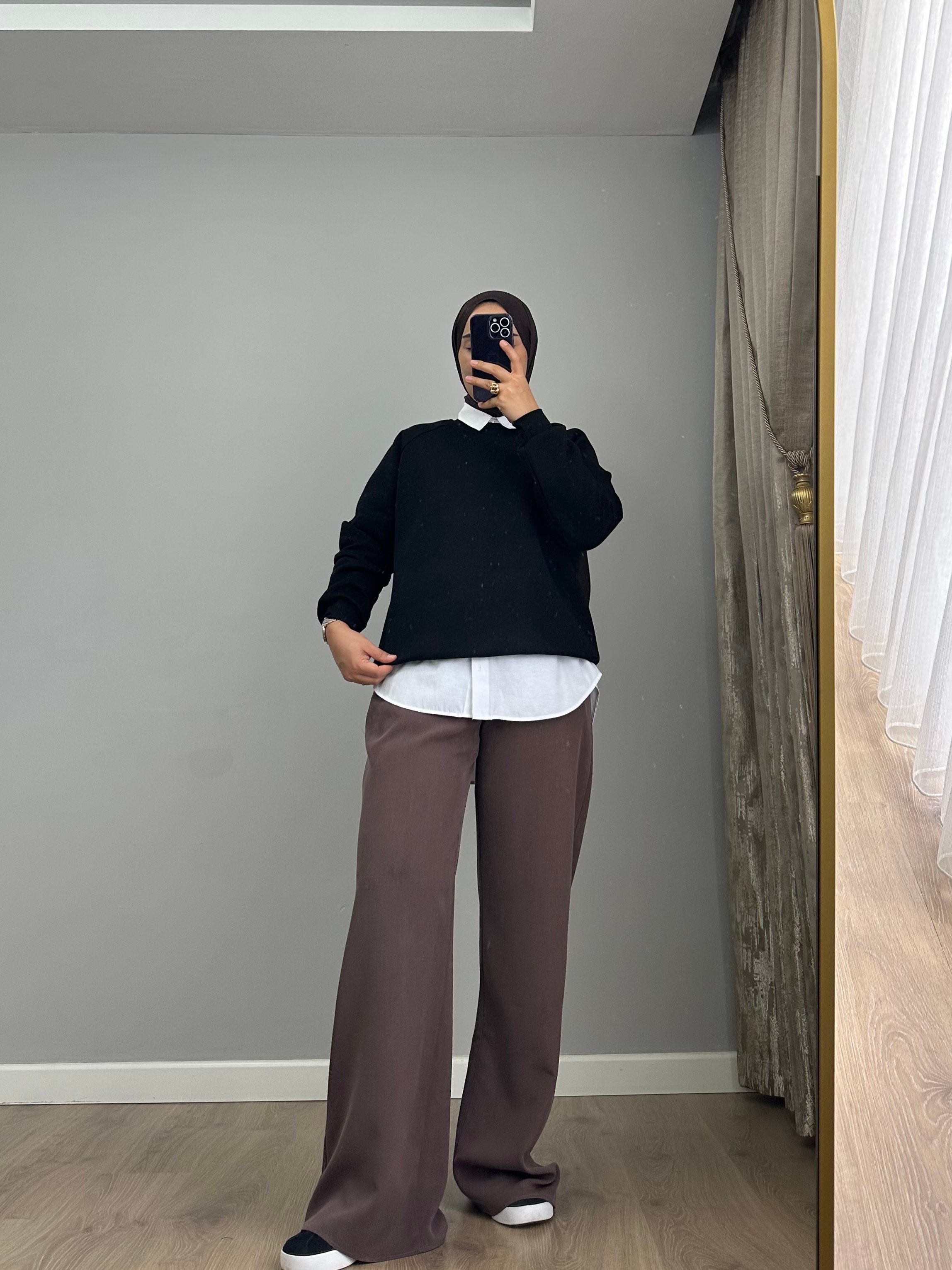 3 İPLİK ŞARDONLU SWEATSHİRT