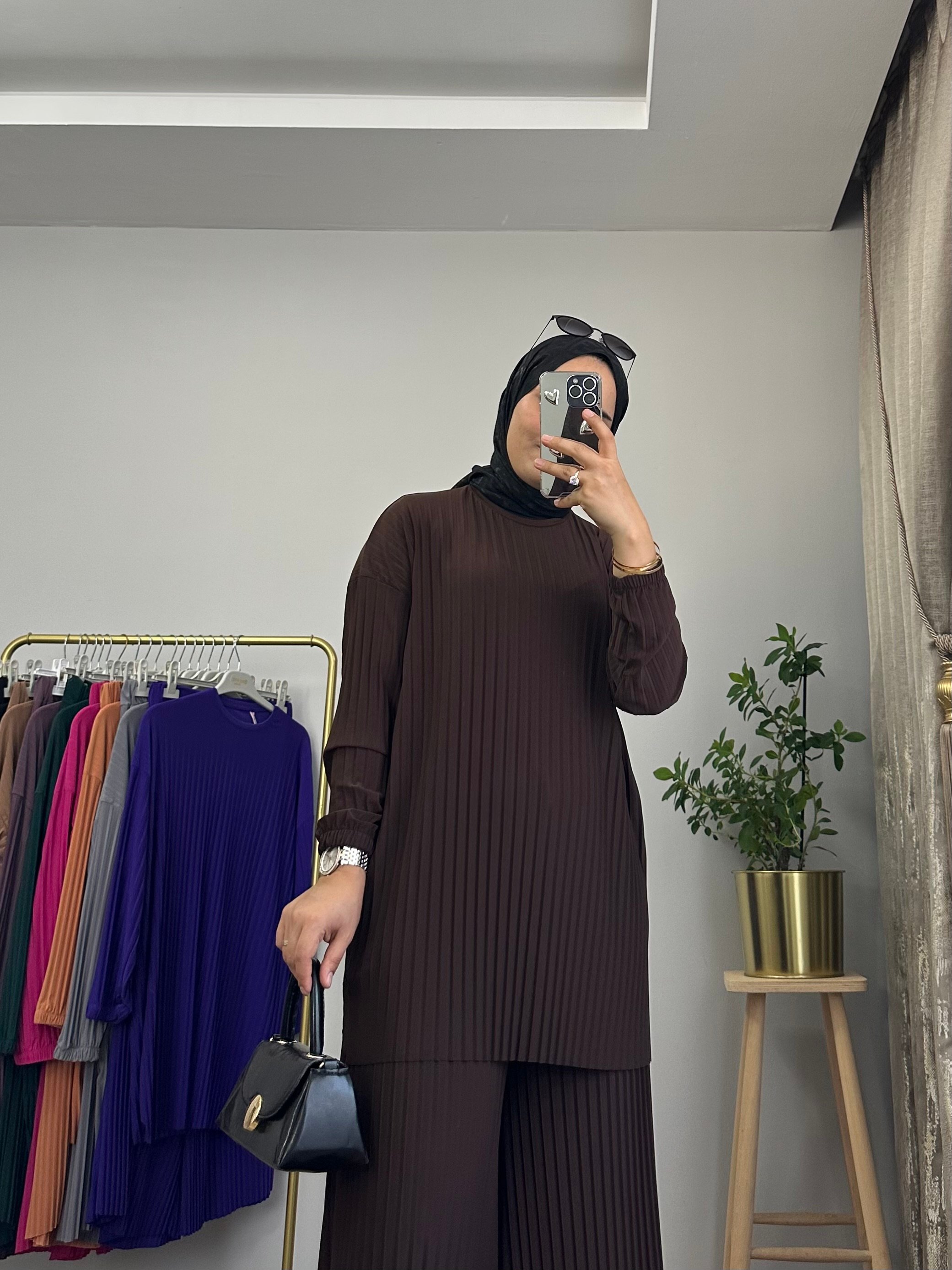 KADIN SANDY PİLİSELİ ŞIK VE RAHAT ALT-ÜST TAKIM