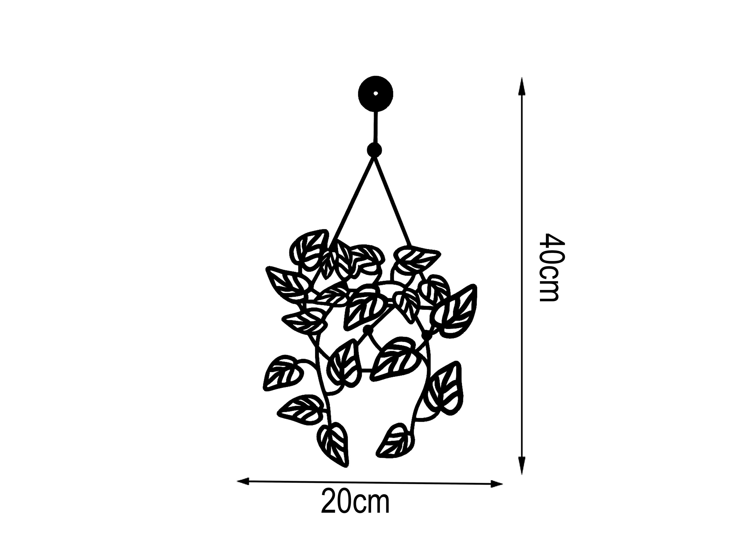 Salkım Çiçek3 Metal Tablo