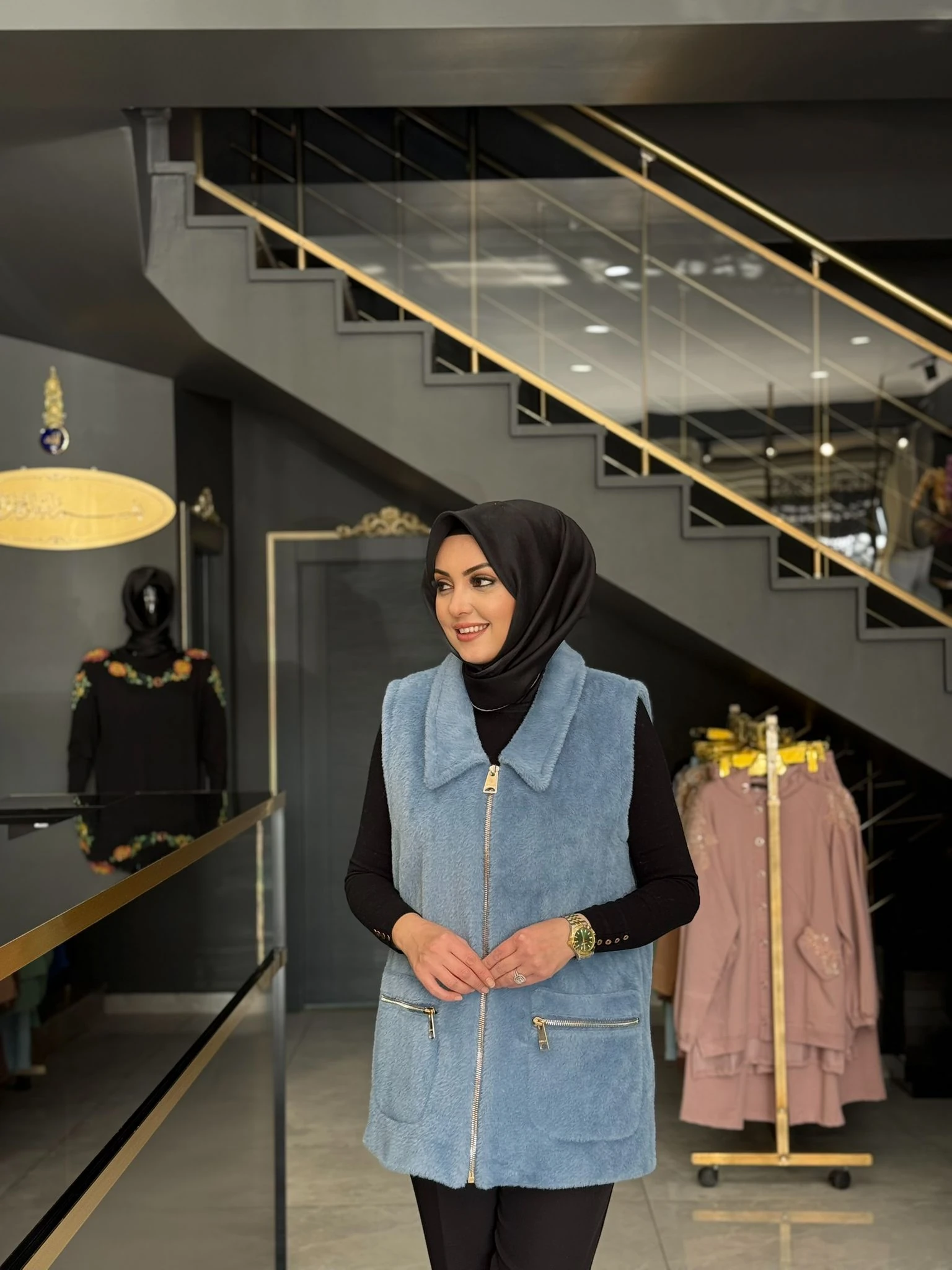 Etrucci Angora Yelek