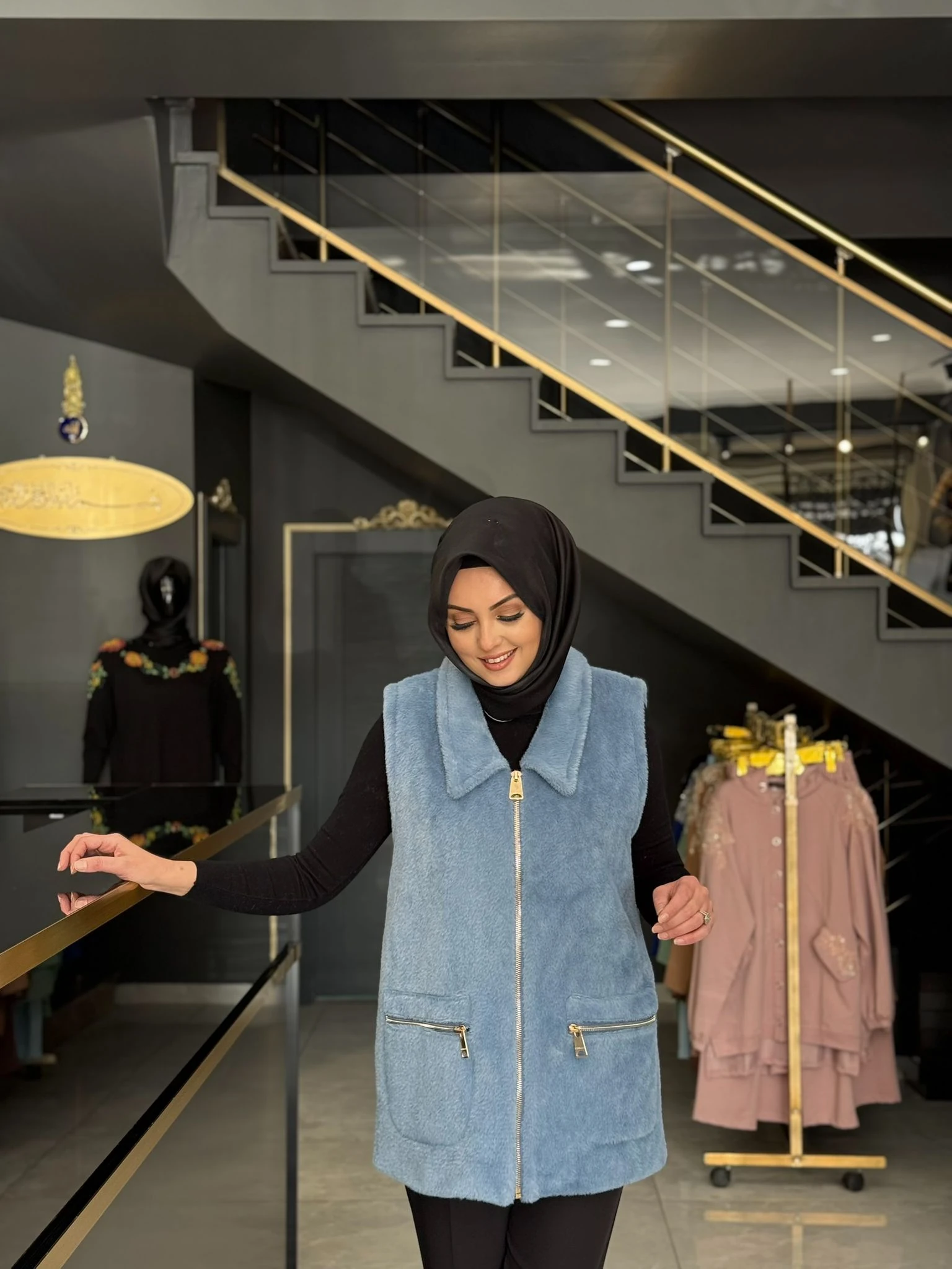 Etrucci Angora Yelek