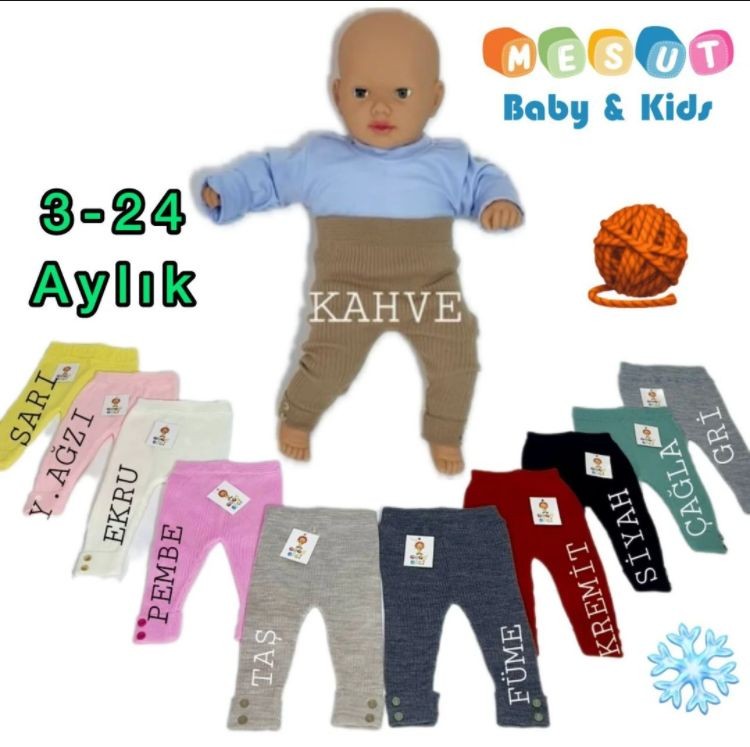 3-24 Aylık Bebek Örme Alt 