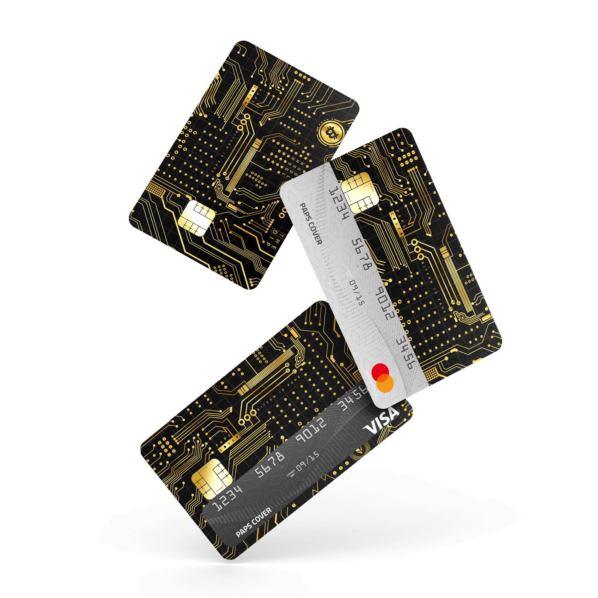 Kredi Kartı Kaplama / Sticker - Kripto Para