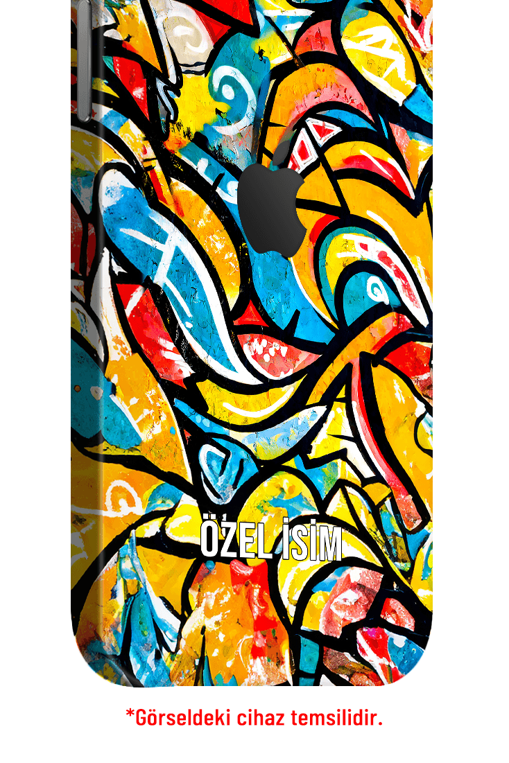 iPhone 12 Kaplama Sokak Grafitisi