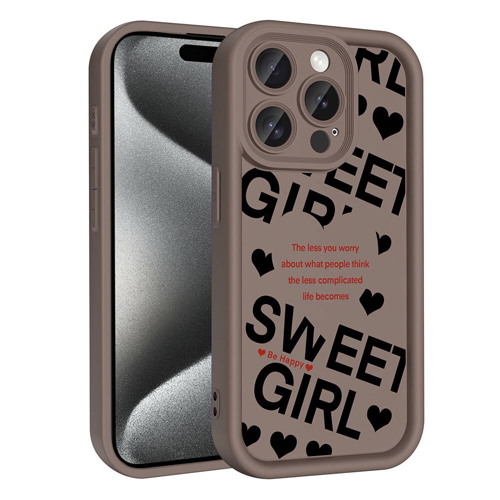 iPhone 15 Pro Kılıf Kamera Korumalı Baskılı Arka Yüzey Klas