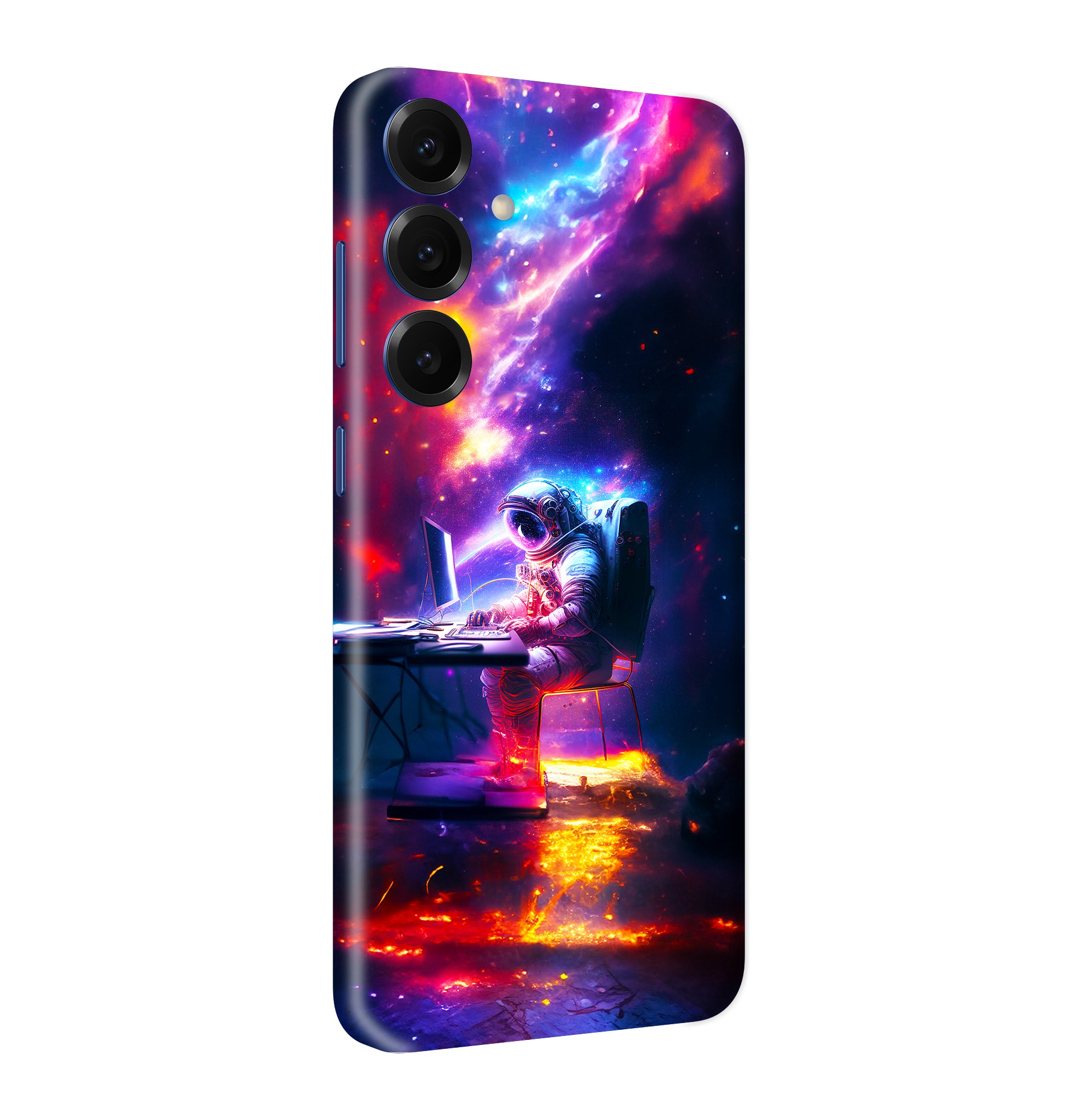 Samsung S25 Kaplama Nebula Astronot