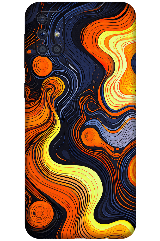 Samsung M51 Kaplama Astral Dalgalar