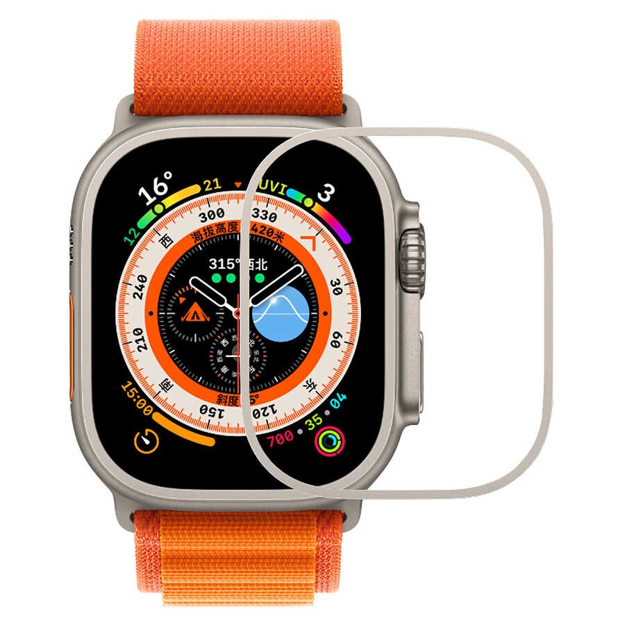 Watch Ultra 49mm Metal Kasa Koruyucu Saat Çerçevesi